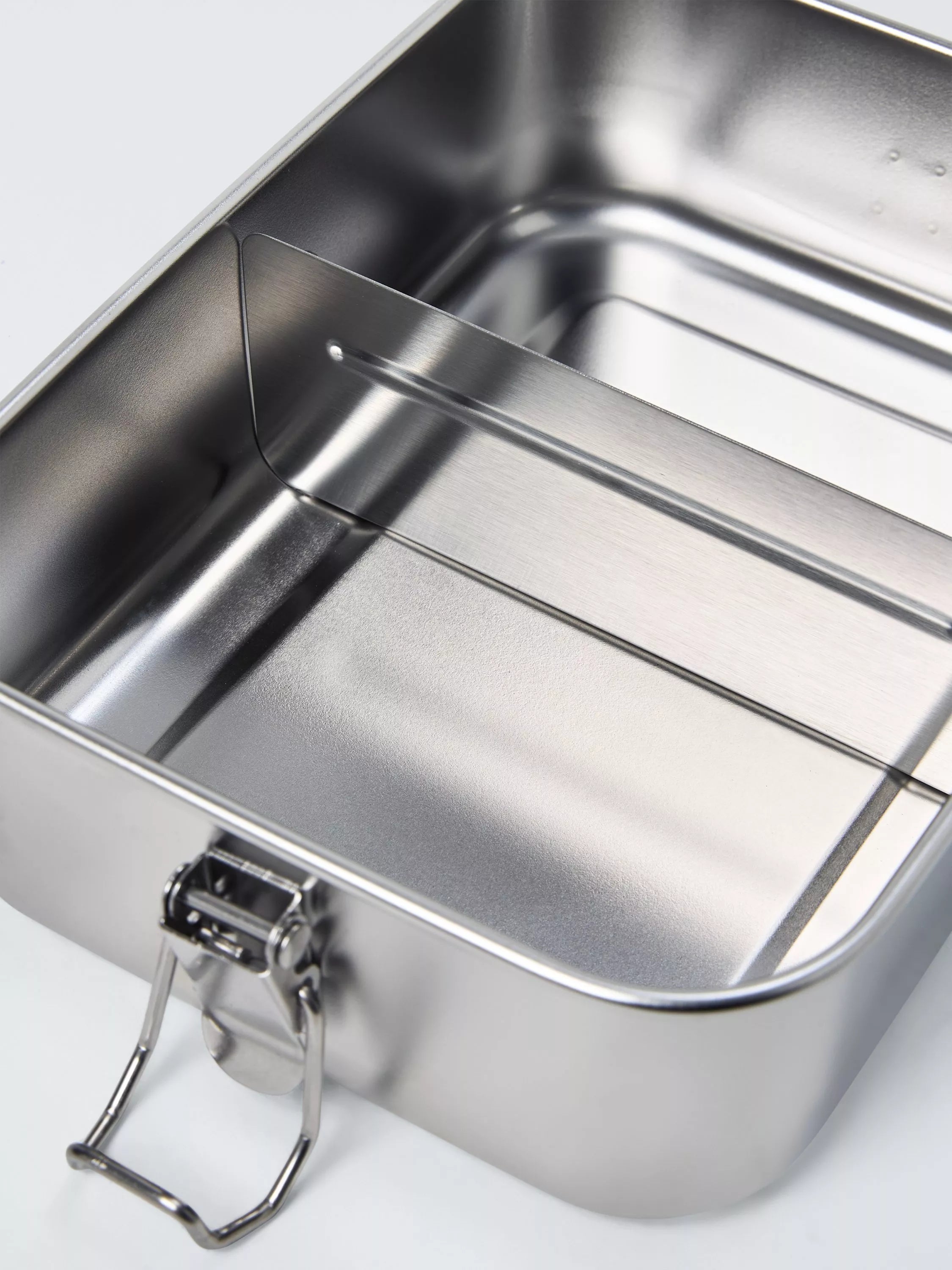John Lewis Deliciously Ella stainless steel lunch box 1.1L, UK version