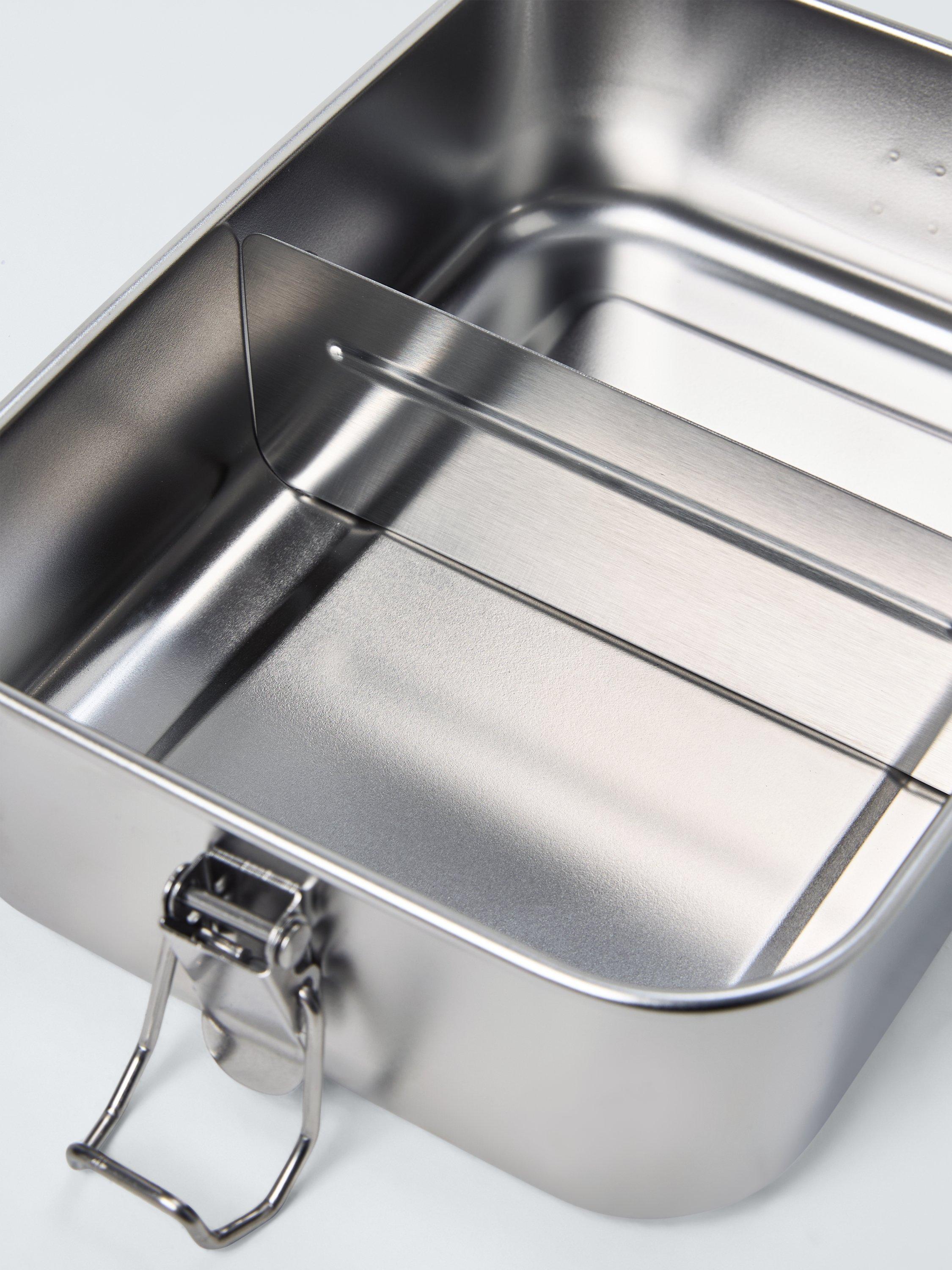John Lewis Deliciously Ella stainless steel lunch box 1.1L, UK version