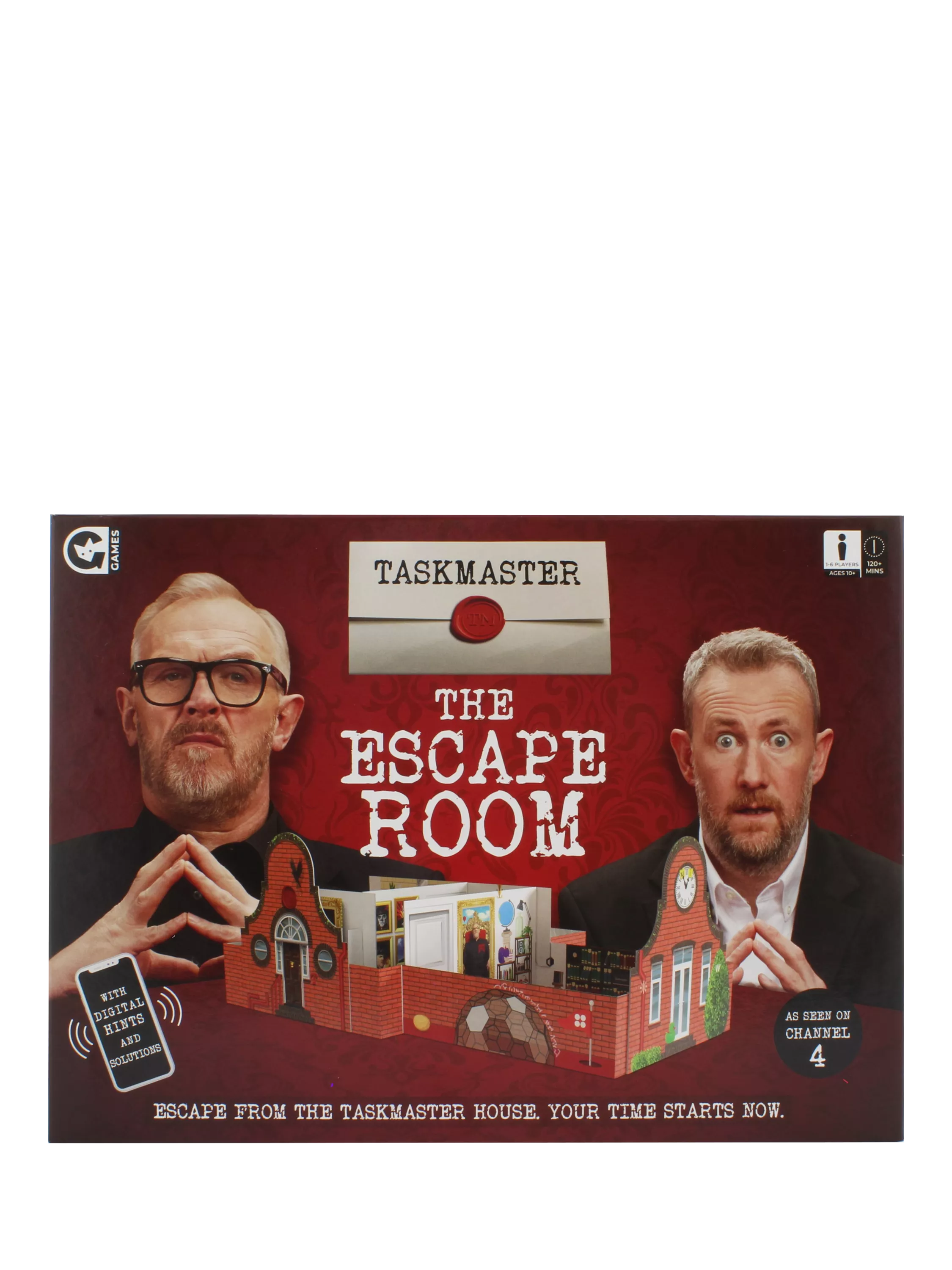 Ginger Fox Taskmaster escape room game puzzle set (British brand)