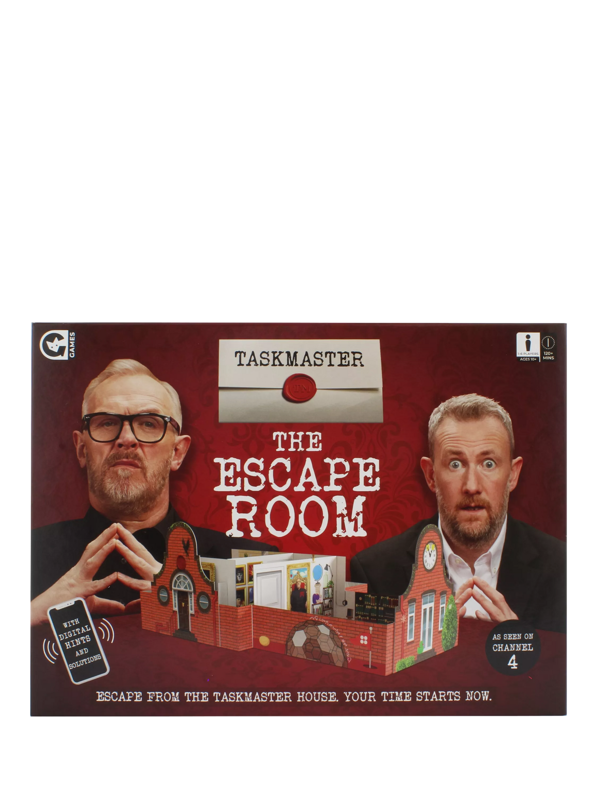 Ginger Fox Taskmaster escape room game puzzle set (British brand)