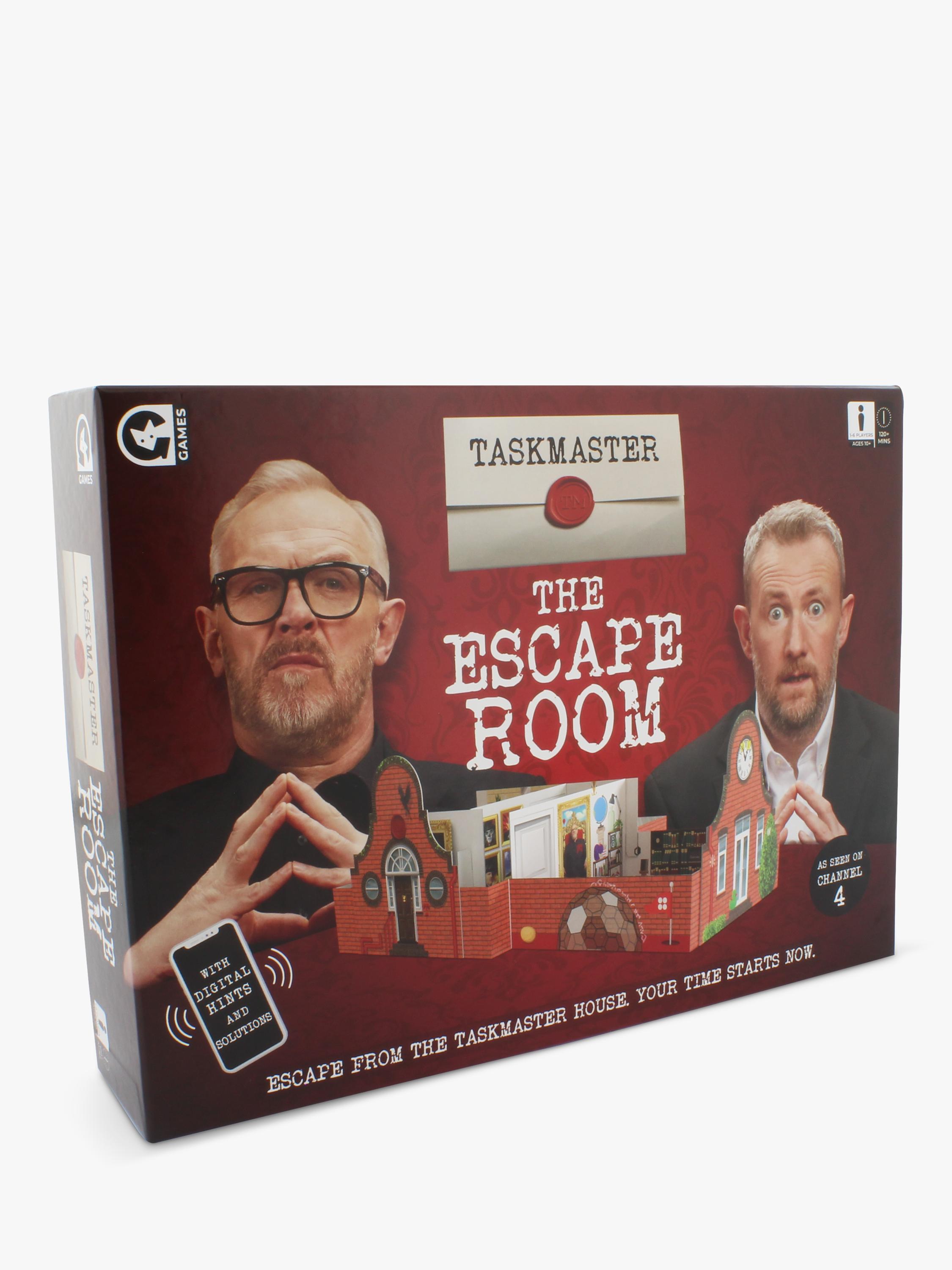 Ginger Fox Taskmaster escape room game puzzle set (British brand)