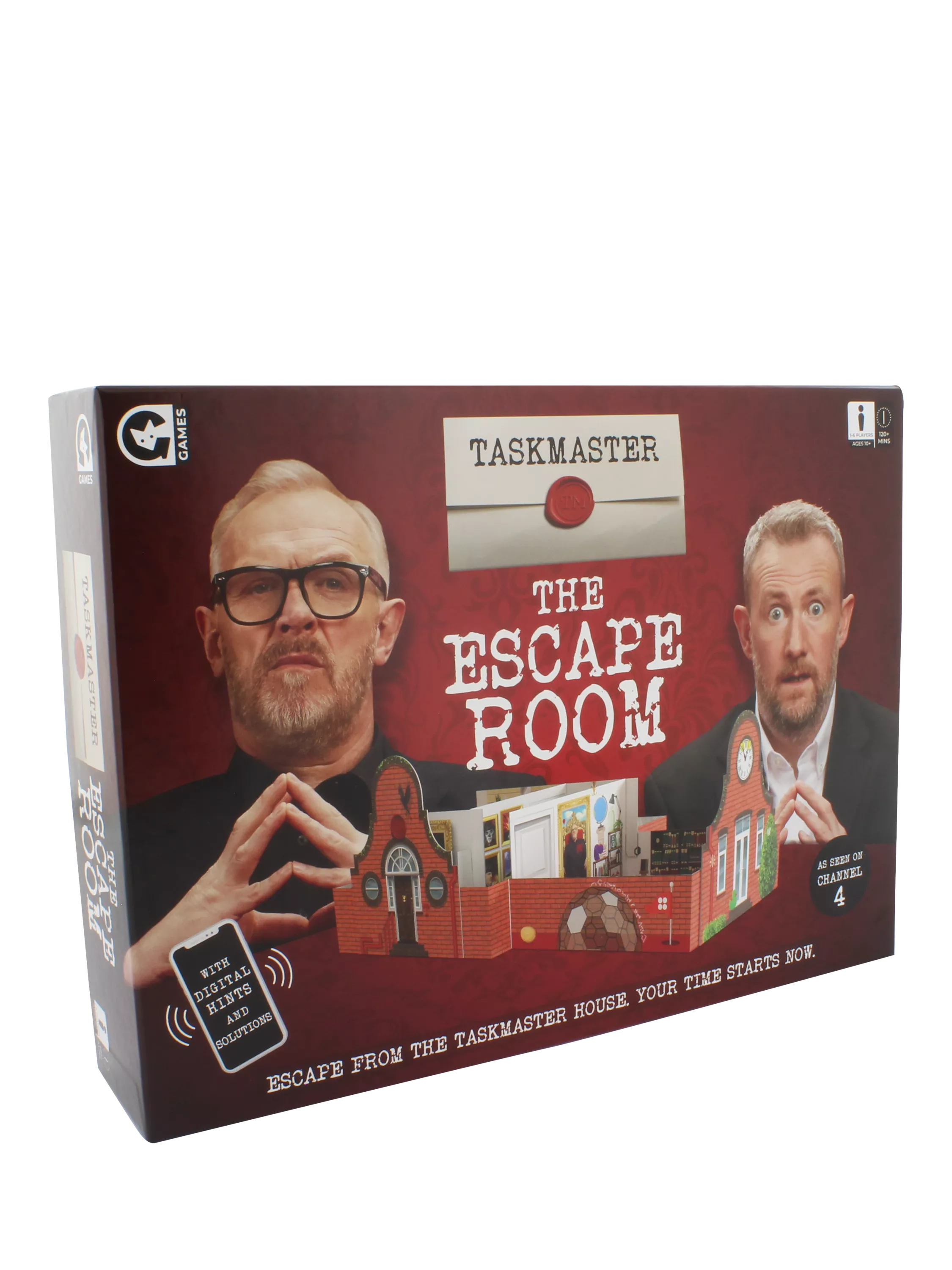Ginger Fox Taskmaster escape room game puzzle set (British brand)