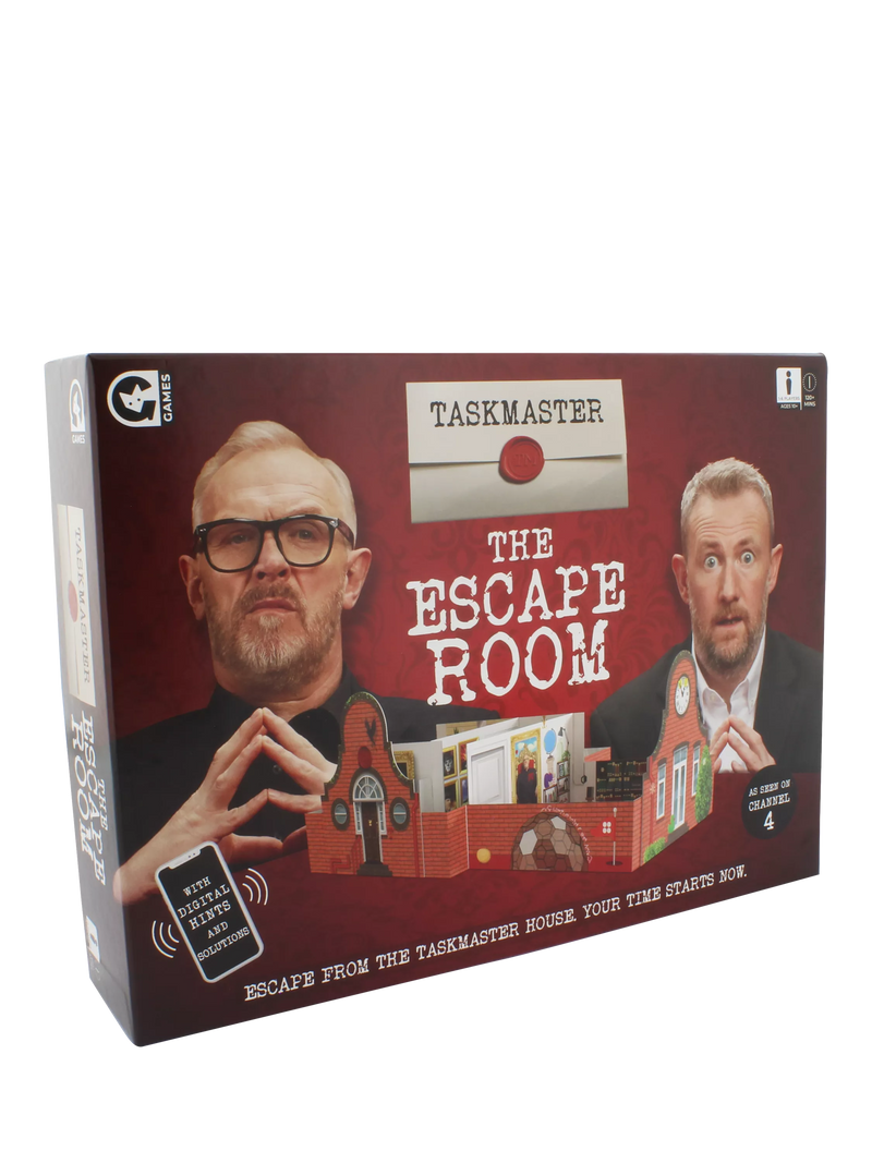 Ginger Fox Taskmaster escape room game puzzle set (British brand)