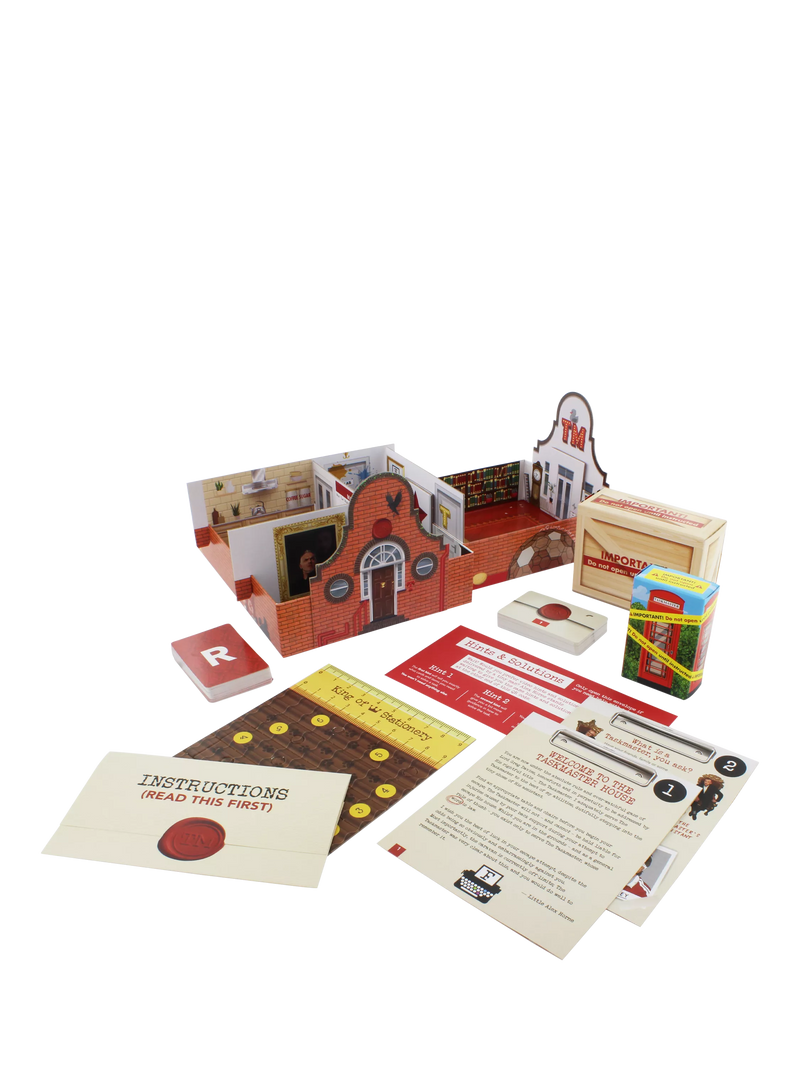 Ginger Fox Taskmaster escape room game puzzle set (British brand)