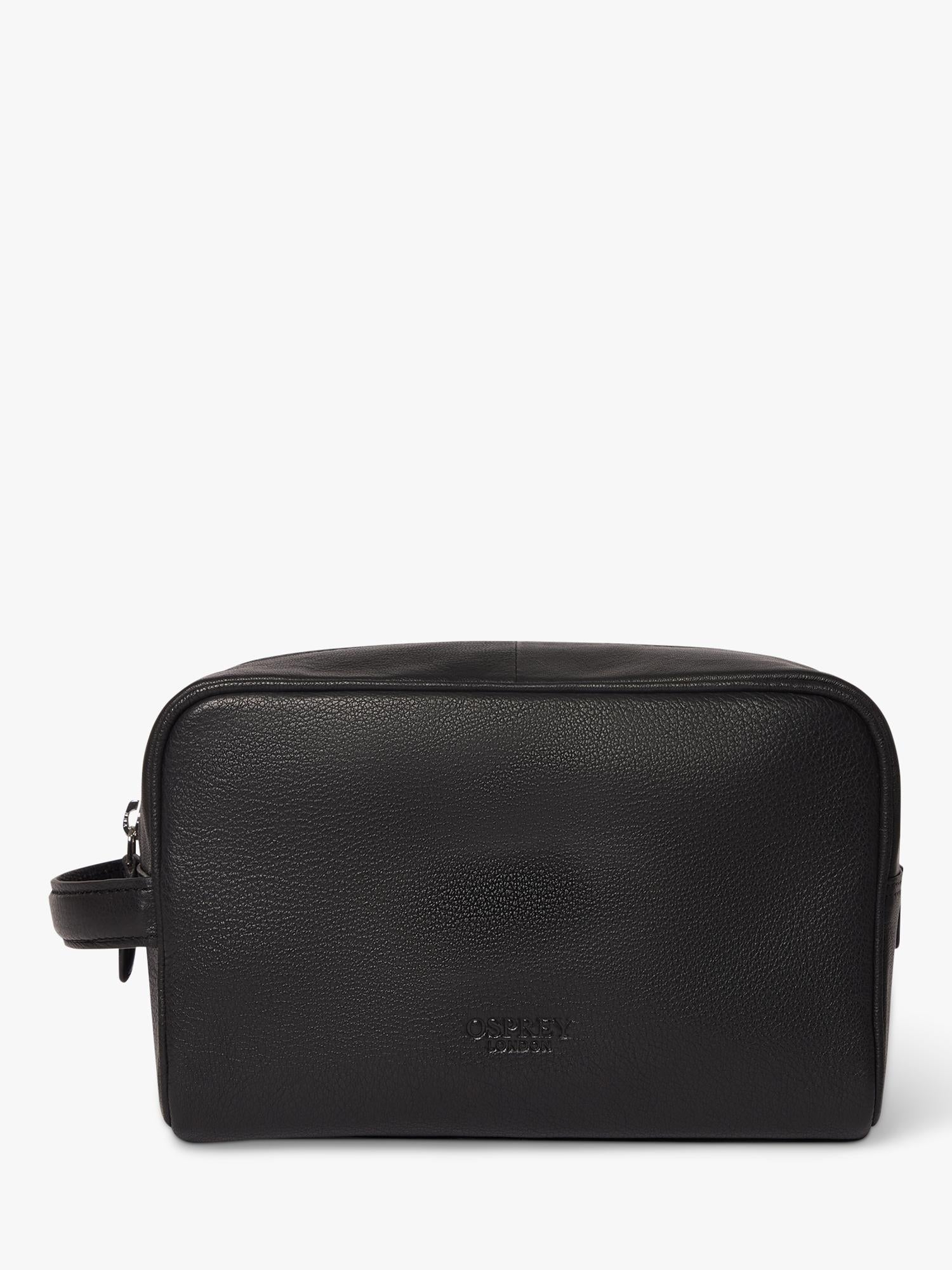 Osprey London Arlington leather wash bag - British product