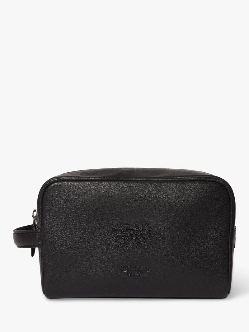 Osprey London Arlington leather wash bag - British product