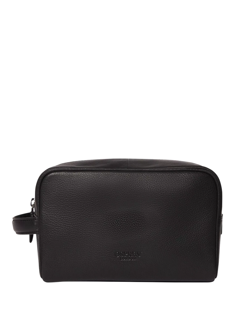 OSPREY LONDON Arlington Leather Wash Bag