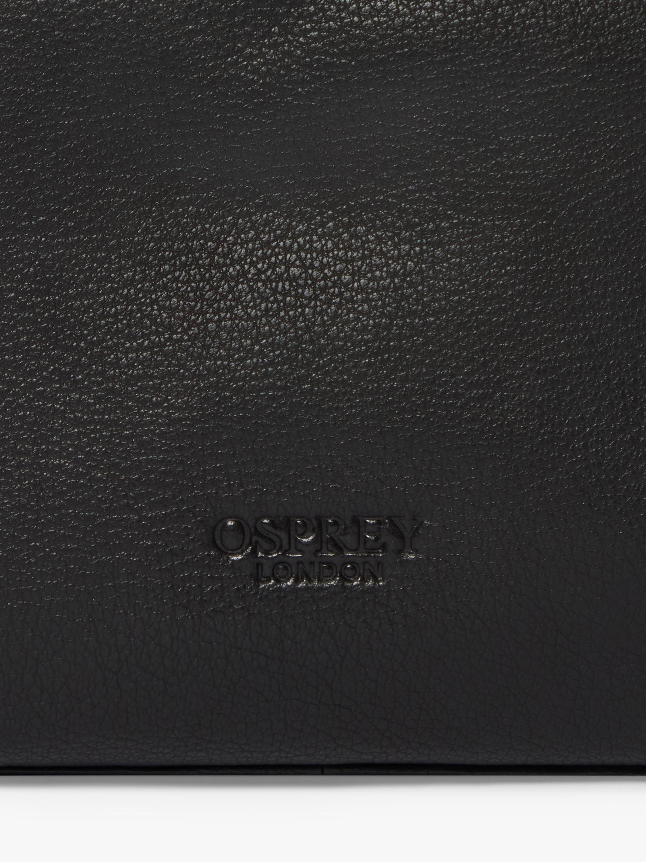 Osprey London Arlington leather wash bag - British product