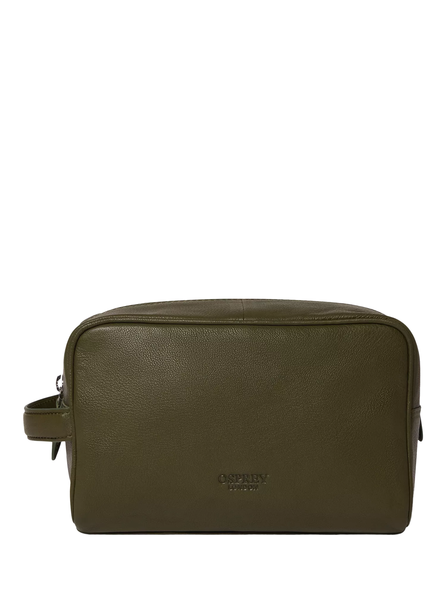 Osprey London Arlington leather wash bag - British product