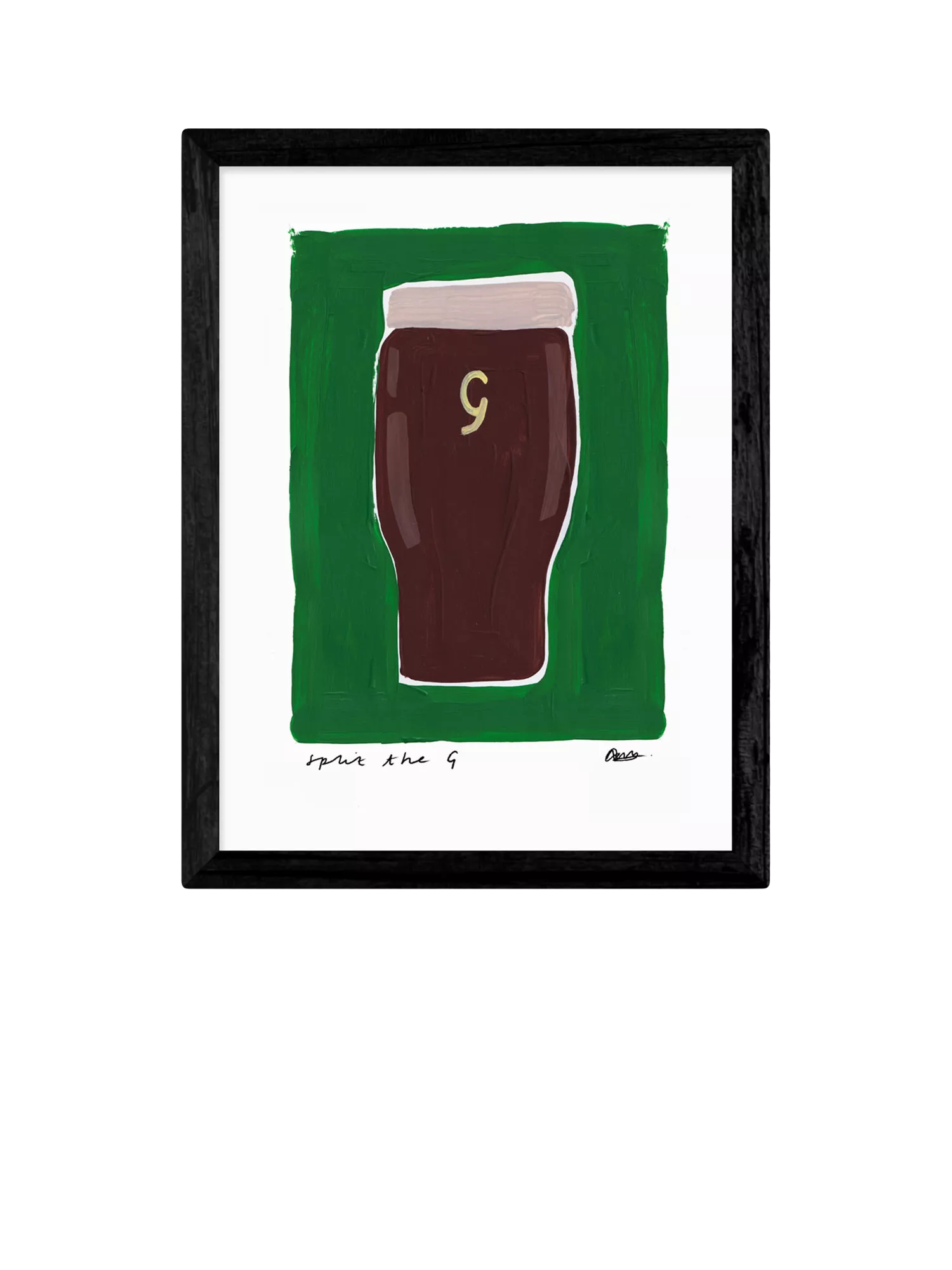 East End Prints Guinness framed print 43x33cm - British product