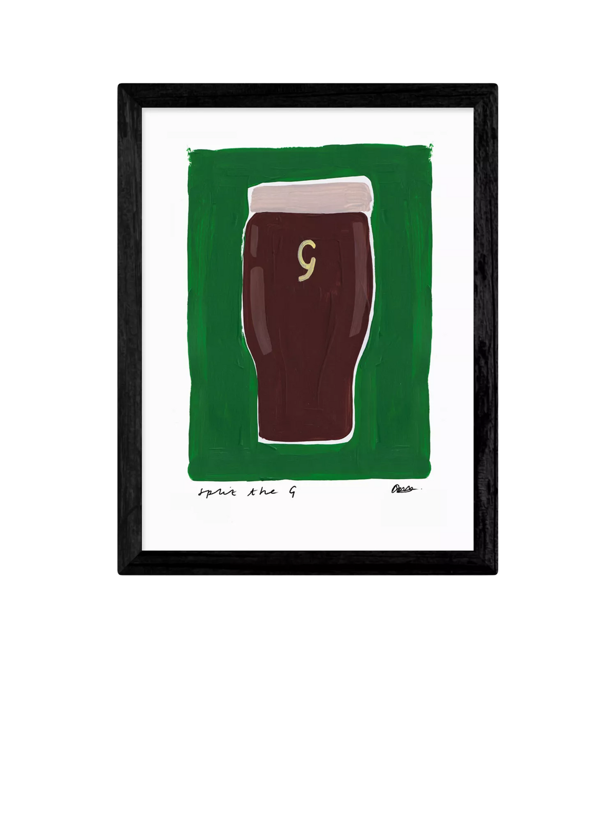 East End Prints Guinness framed print 43x33cm - British product