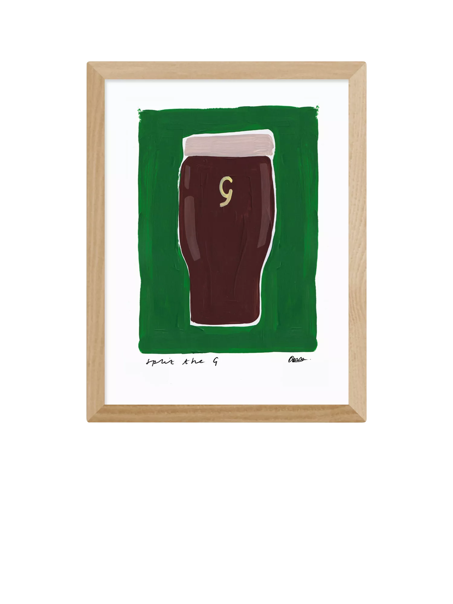 East End Prints Guinness framed print 43.4x33.4 cm, UK version