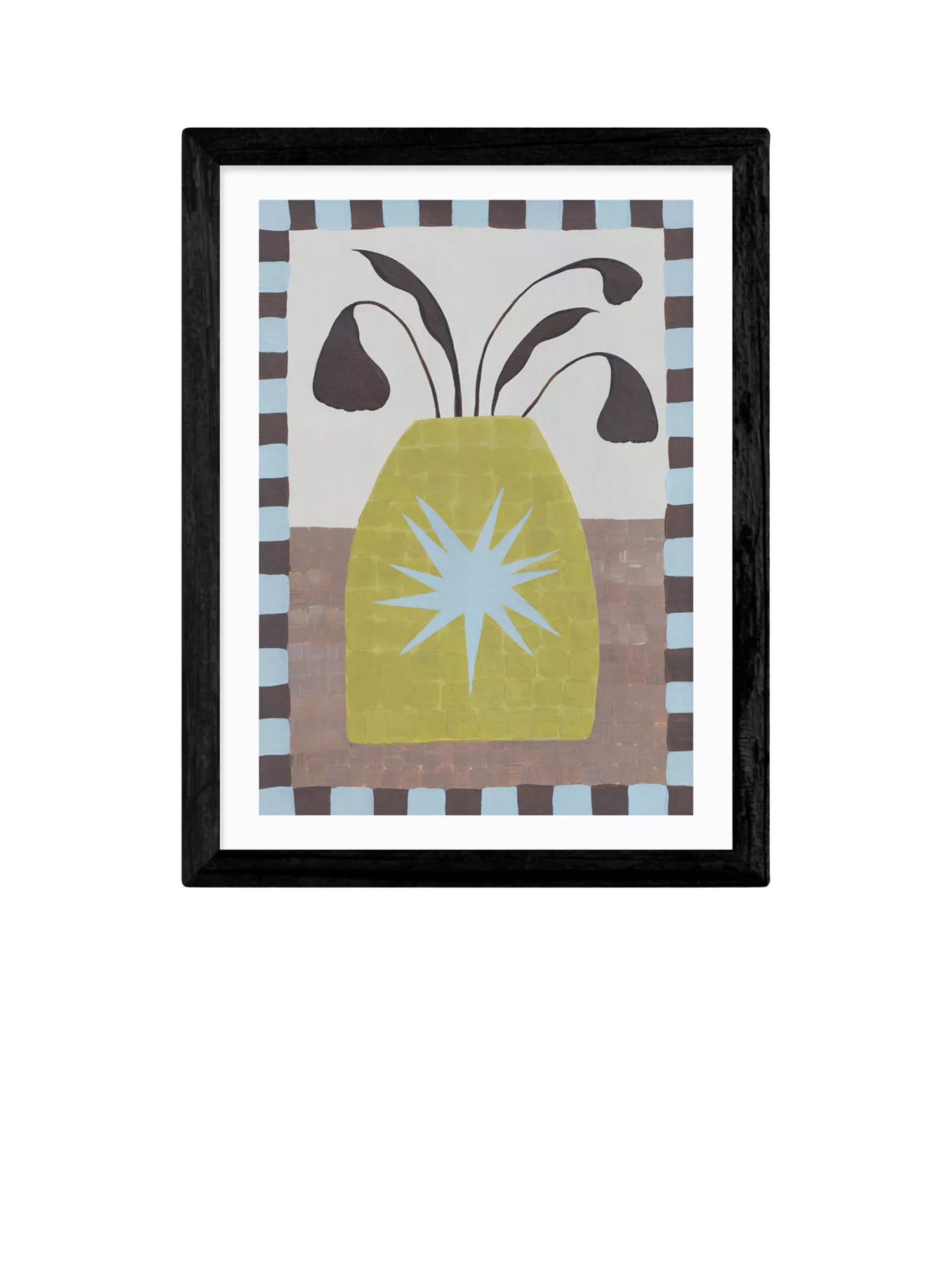East End Prints framed print Jazmine Joye Star Vase 43.4x33.4cm (British brand)