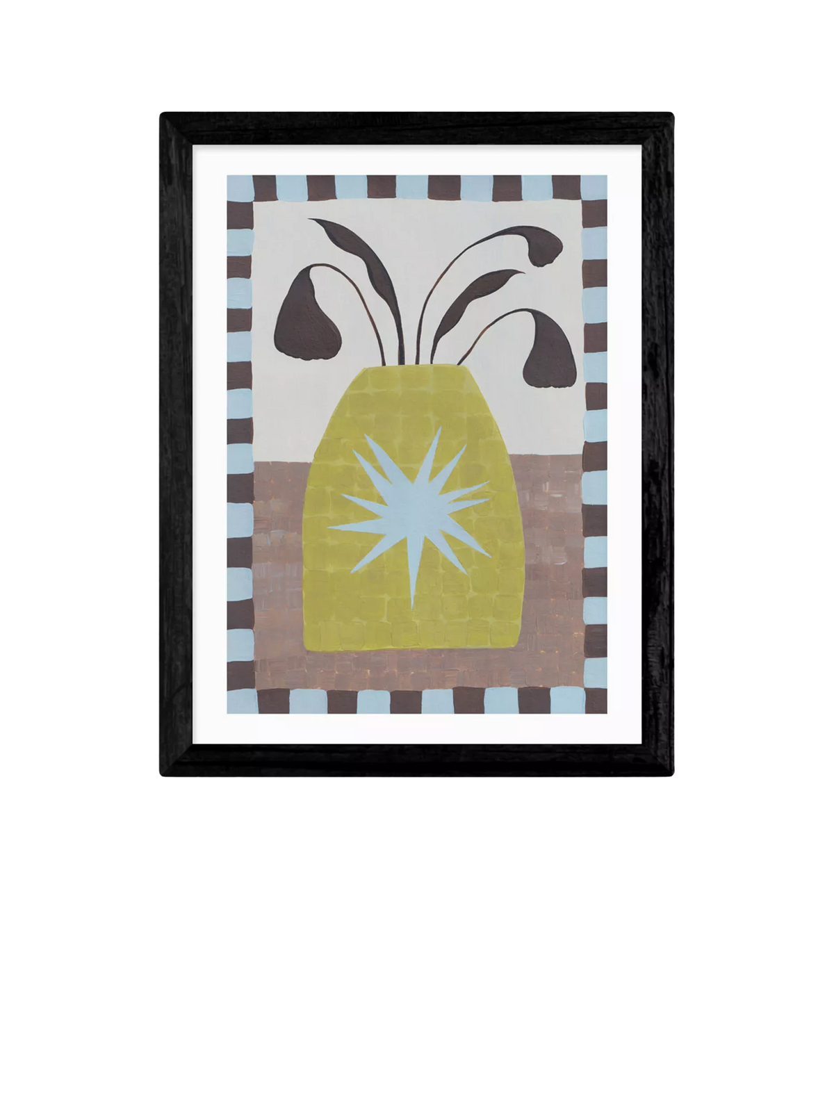 East End Prints framed print Jazmine Joye Star Vase 43.4x33.4cm (British brand)