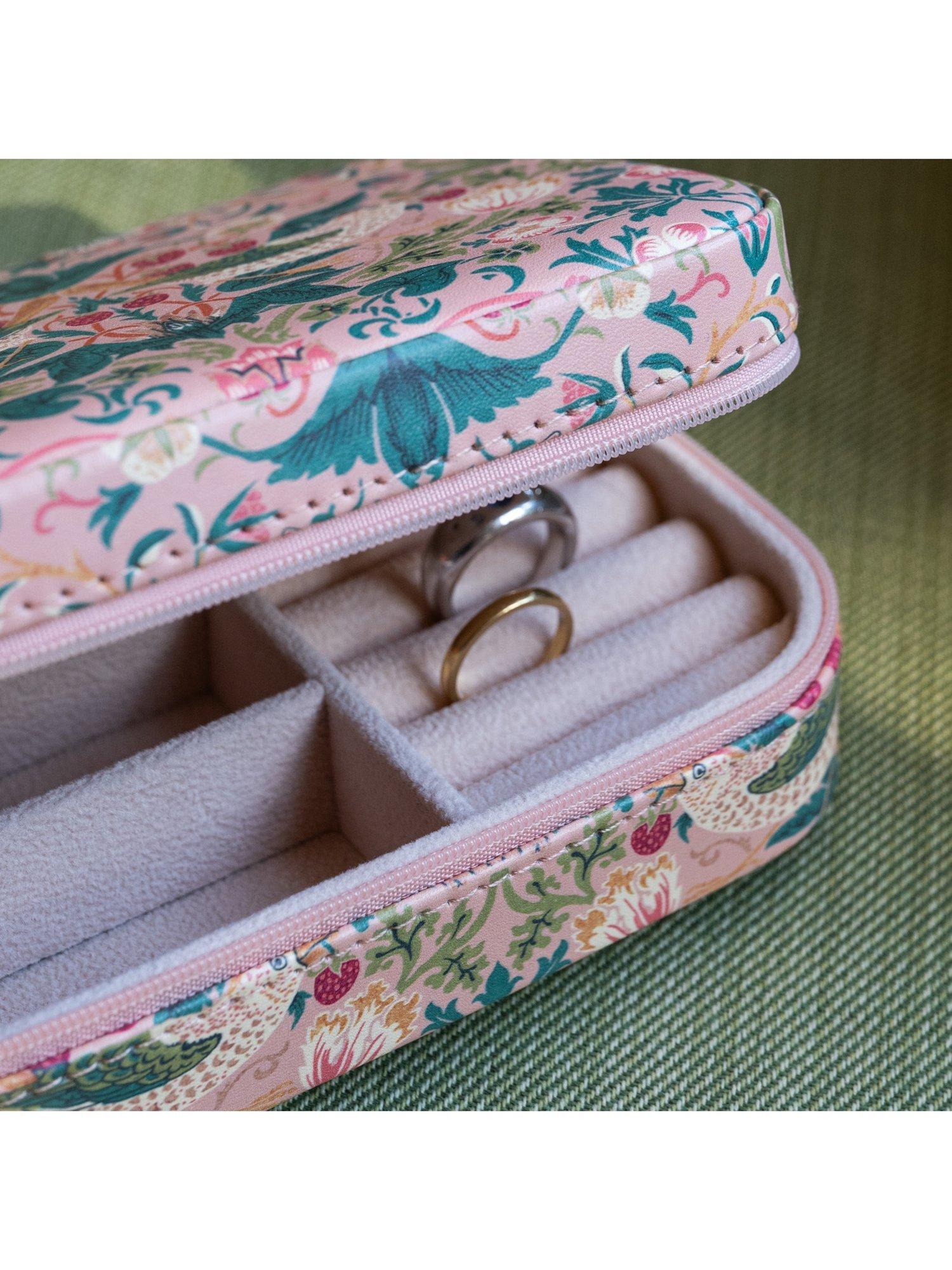 William Morris At Home Strawberry Thief jewellery box multi, UK version