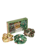William Morris satin hair scrunchies gift set - British product