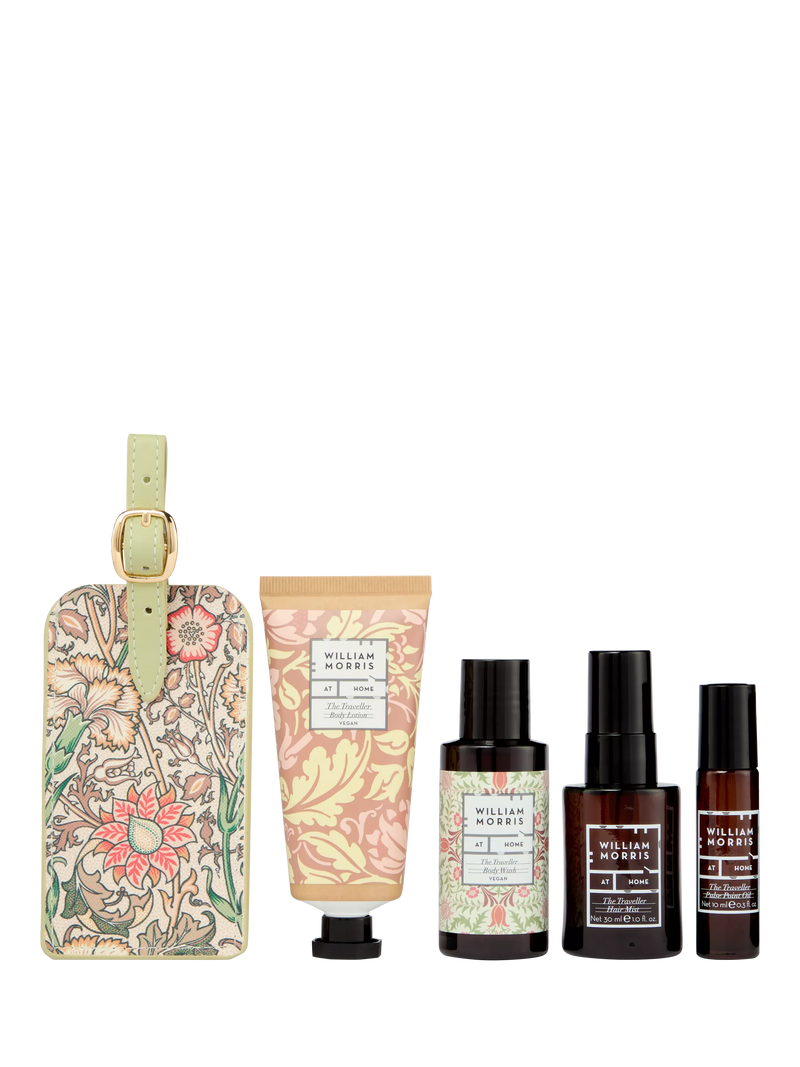 William Morris At Home Self Care Traveller Kit (British brand)
