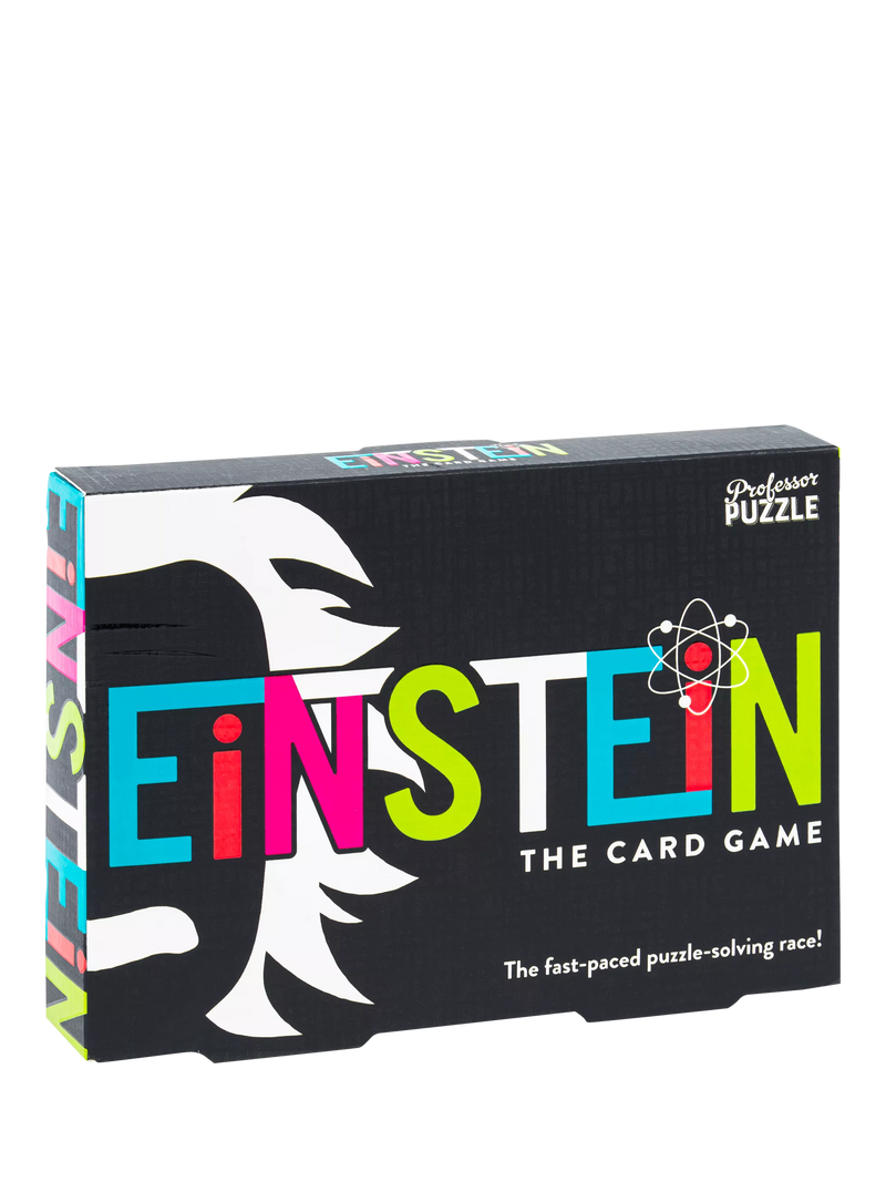 Ginger Fox Einstein mini card game, UK version