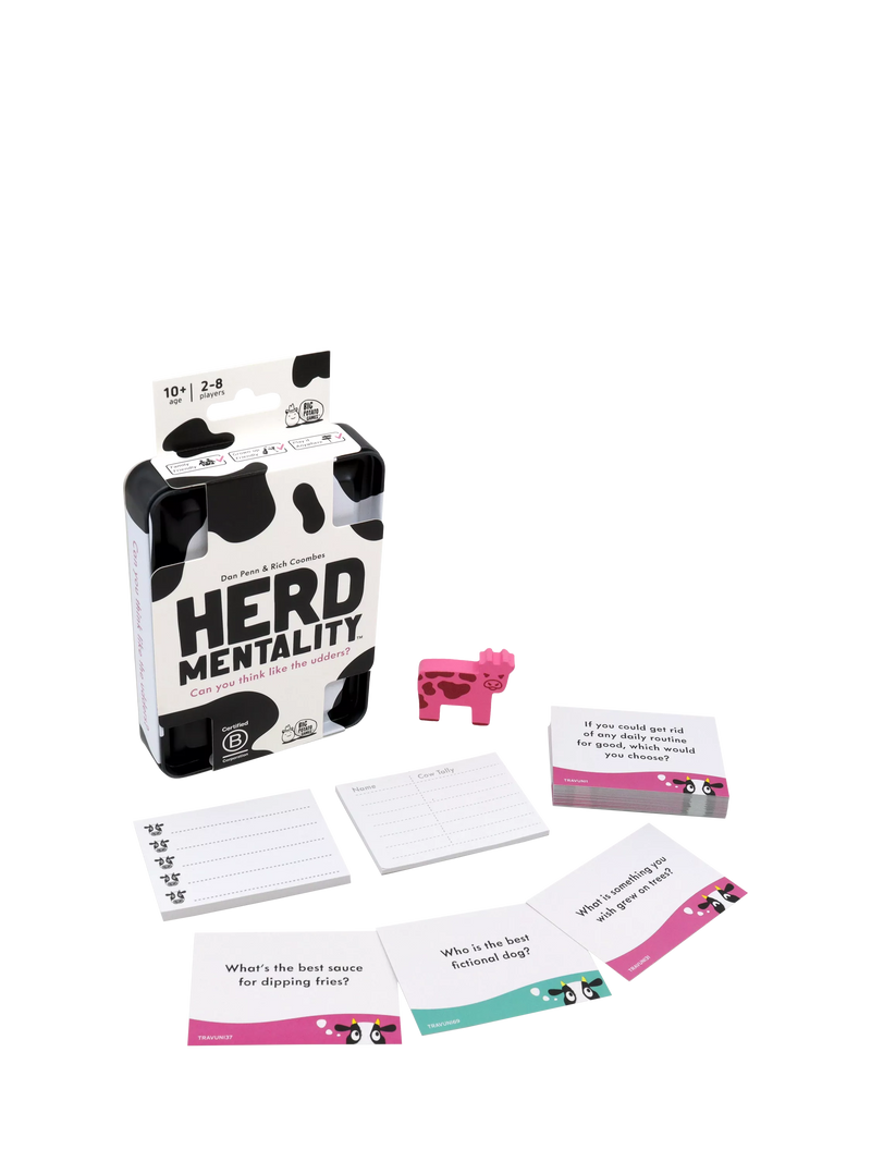 Big Potato Herd Mentality mini tin game, UK version