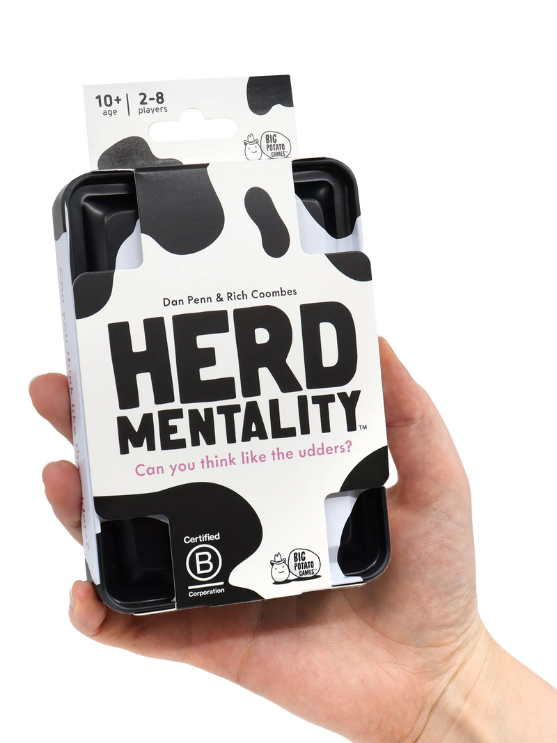 Big Potato Herd Mentality mini tin game, UK version