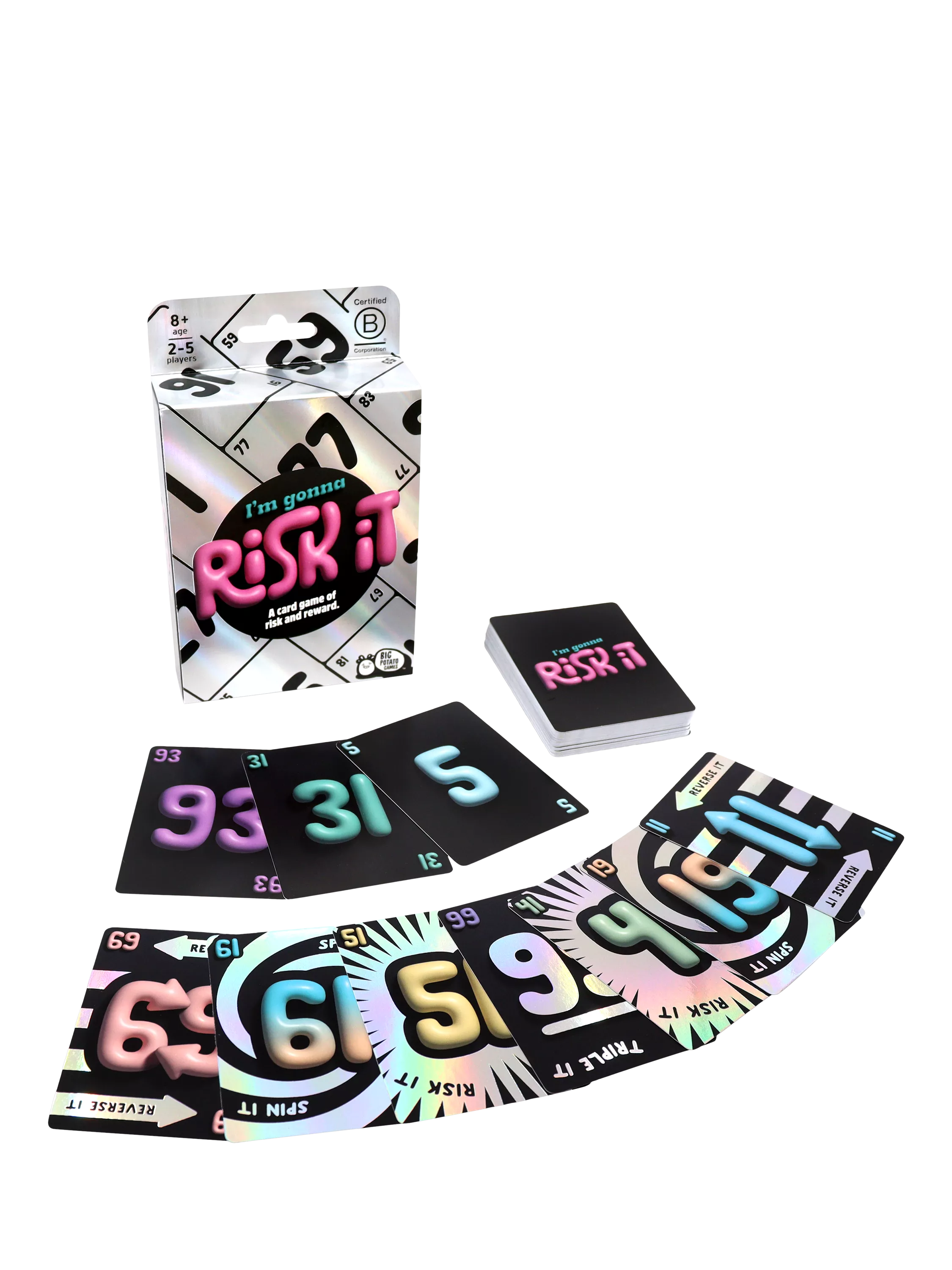 Big Potato I'm Gonna Risk It card game, UK version