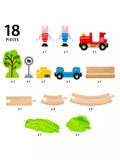 BRIO Peppa Pig train set with wooden tracks and figures, UK version
