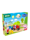 BRIO Peppa Pig train set with wooden tracks and figures, UK version
