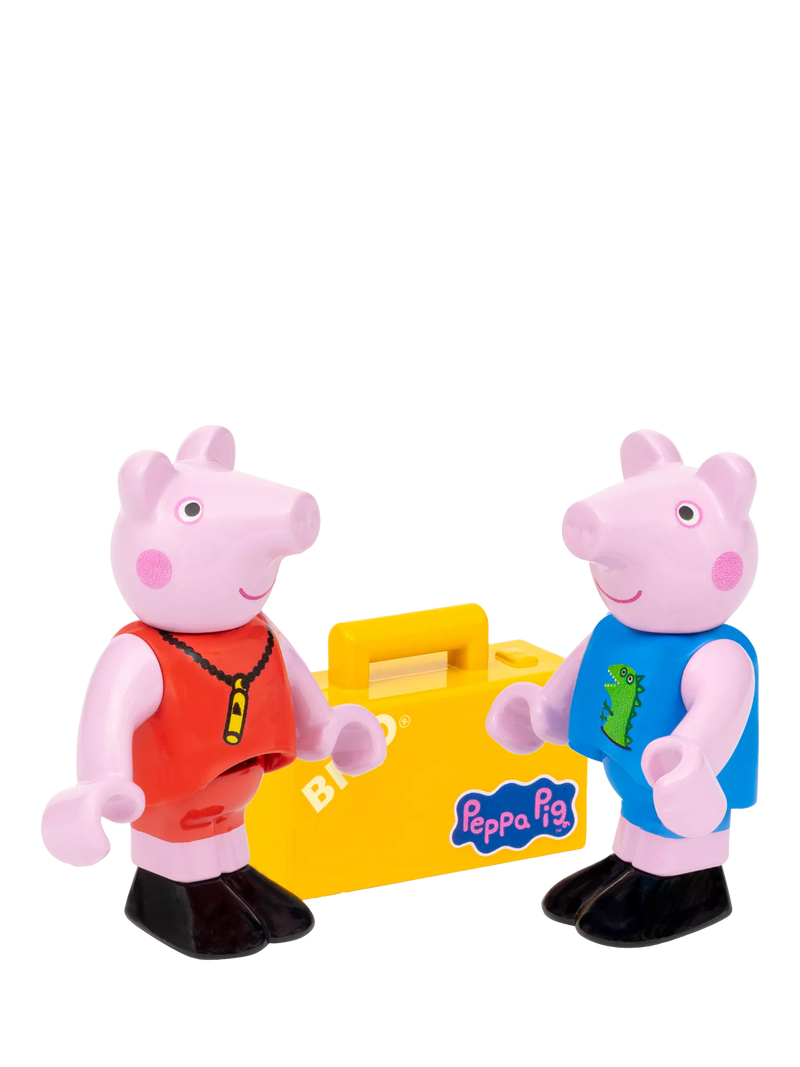 BRIO Peppa Pig train set with figures 6 pieces - British product