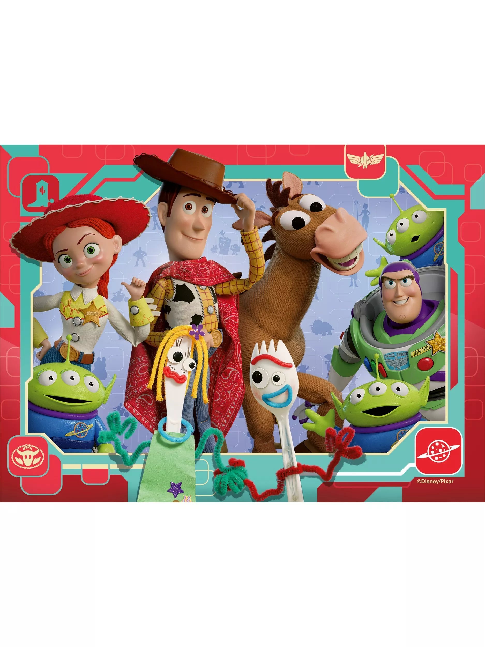 Ravensburger Toy Story 5 4-in-a-box jigsaw puzzle 72 pieces, UK version