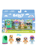 Bluey Grannies action figures 4 pack 2.5-3 inch, UK version