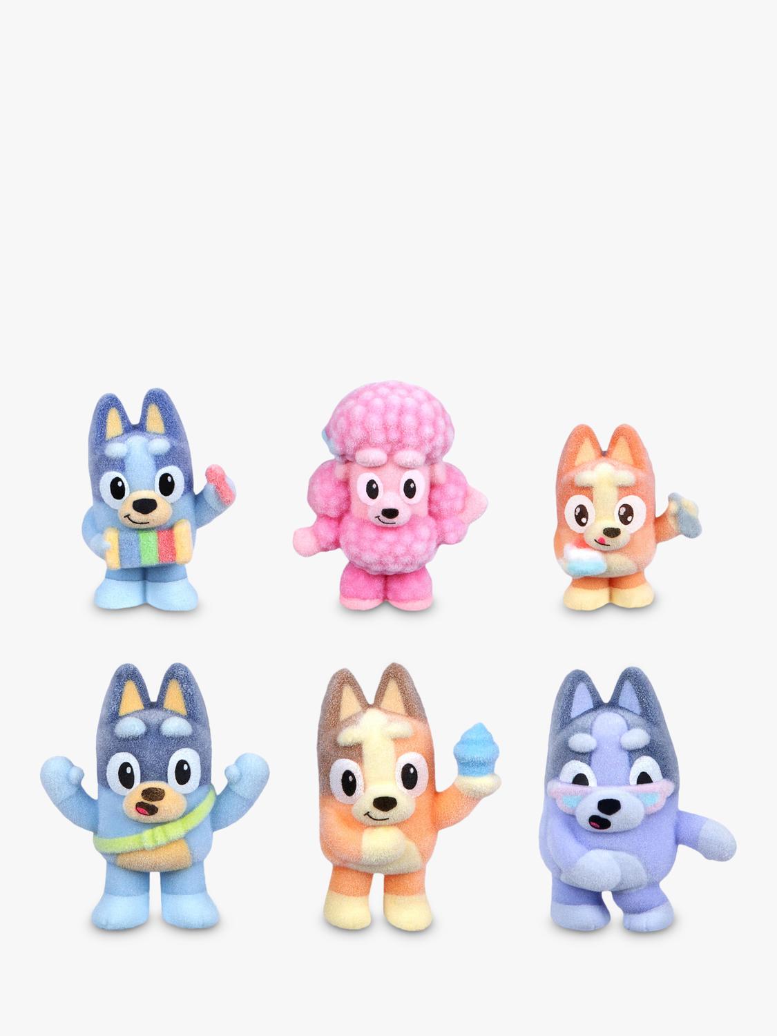 Bluey Fuzzies Deluxe Figure Pack - British product