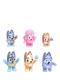Bluey Fuzzies Deluxe Figure Pack - British product