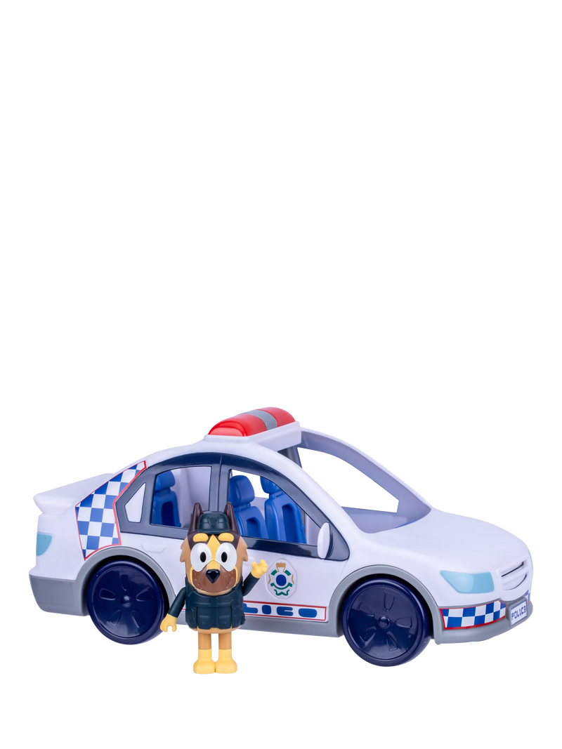 Bluey Police Car S14 toy with lights and sounds, imported from the UK