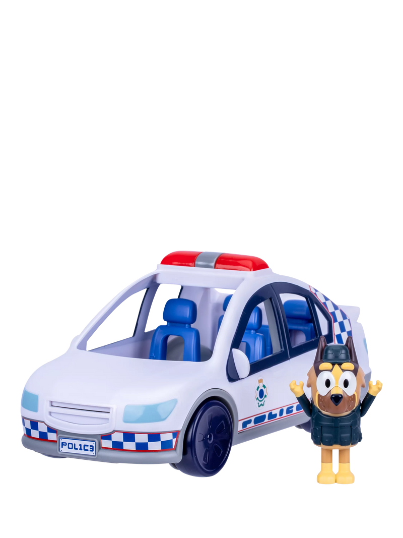 Bluey Police Car S14 toy with lights and sounds, imported from the UK