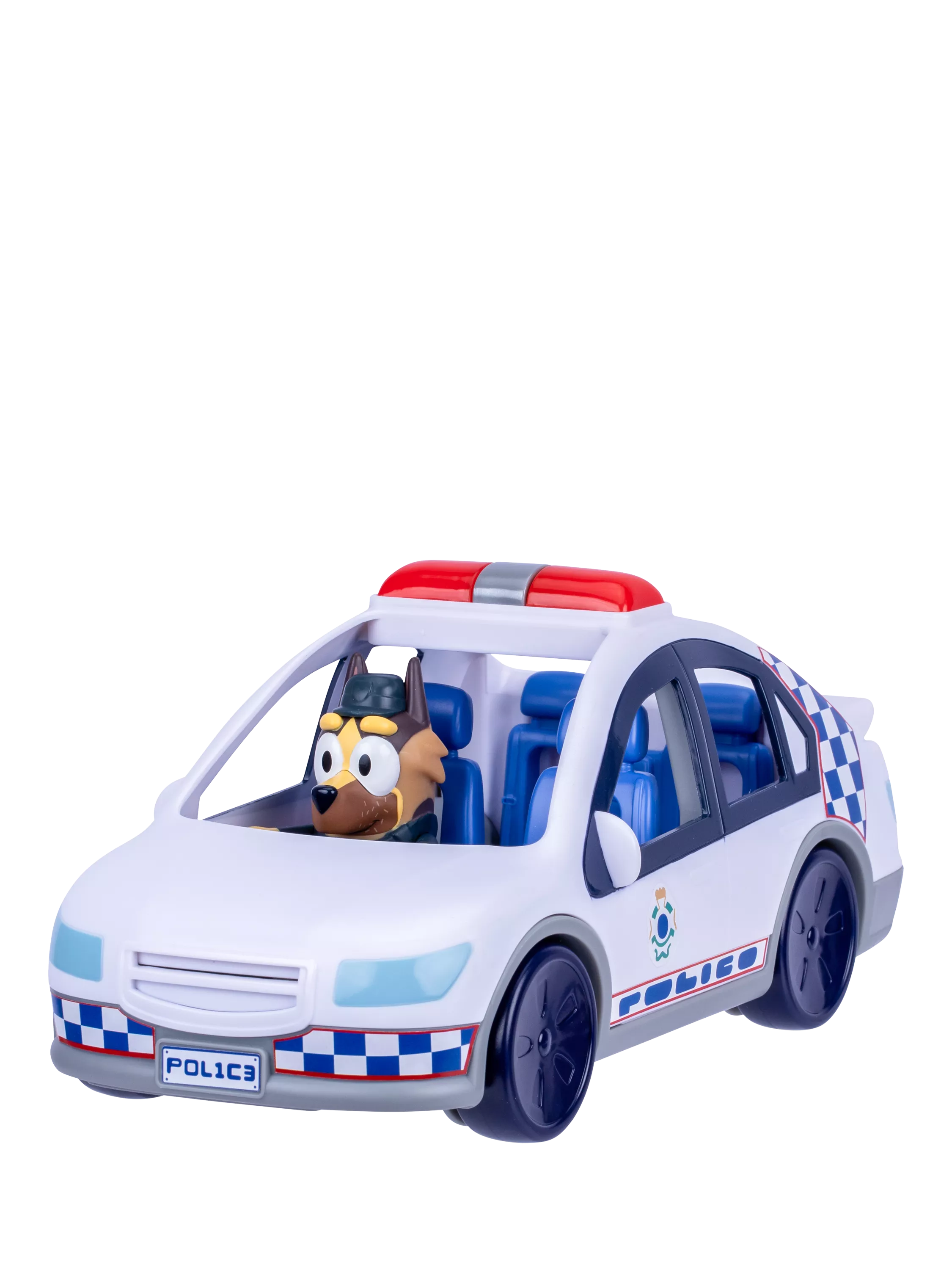 Bluey Police Car S14 toy with lights and sounds, imported from the UK