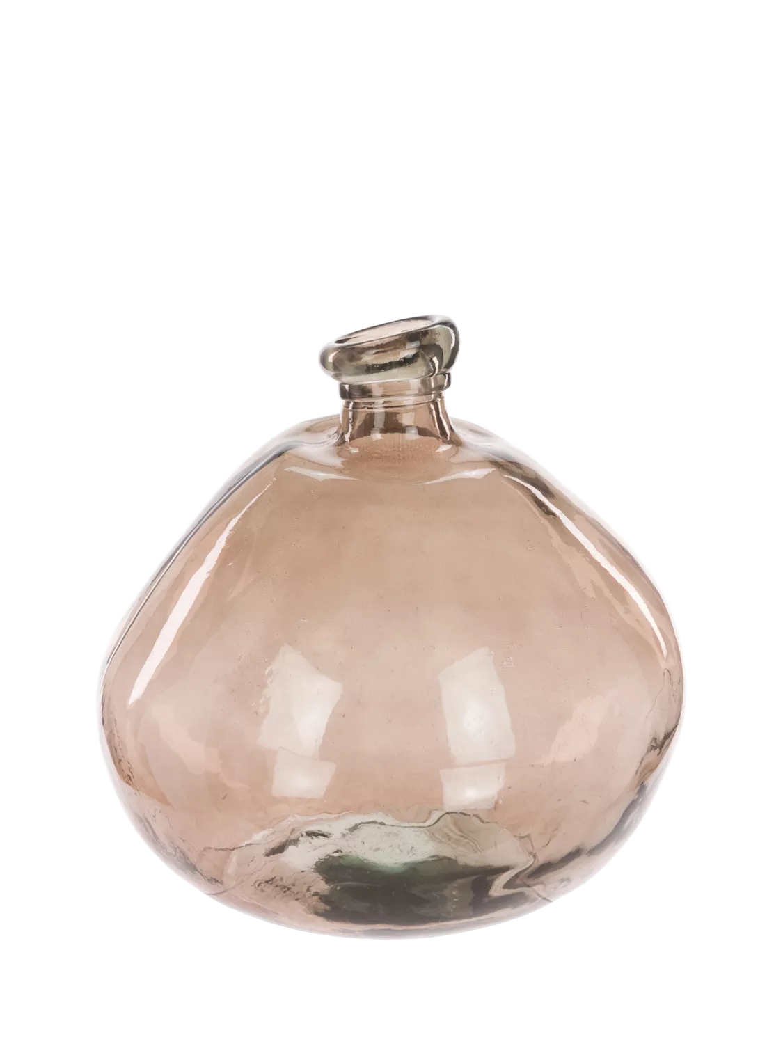 Floralsilk glass vase pink blush H33cm - British product
