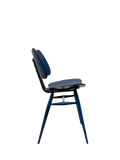 ercol Butterfly dining chair Ink Blue ash wood, UK version