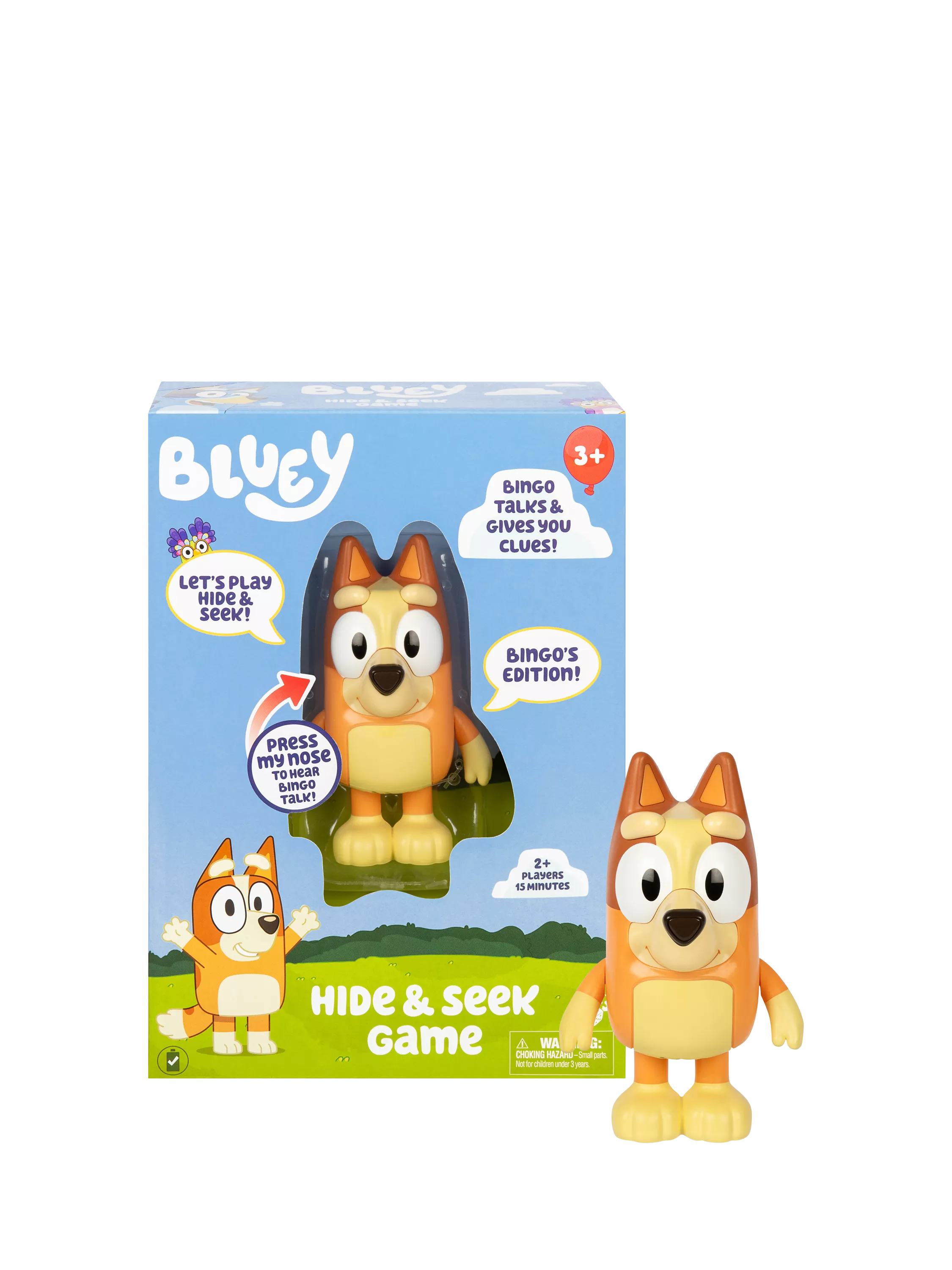Bluey Hide & Seek Bingo game - British product