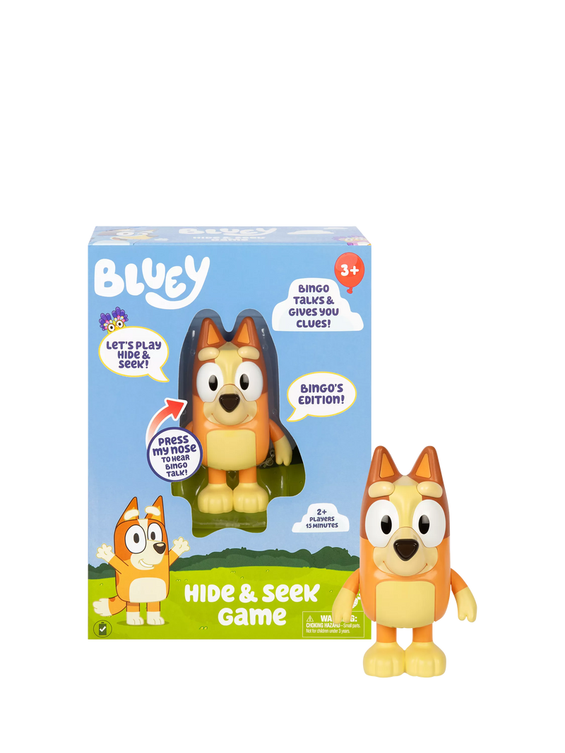 Bluey Hide & Seek Bingo game - British product