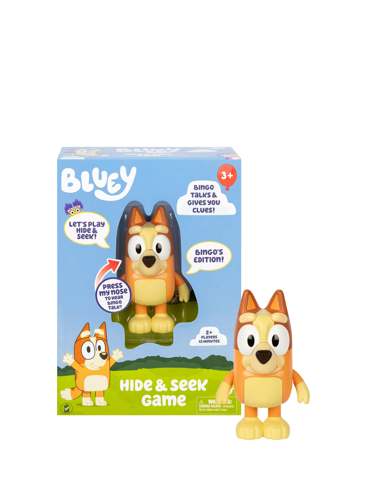 Bluey Hide & Seek Bingo game - British product