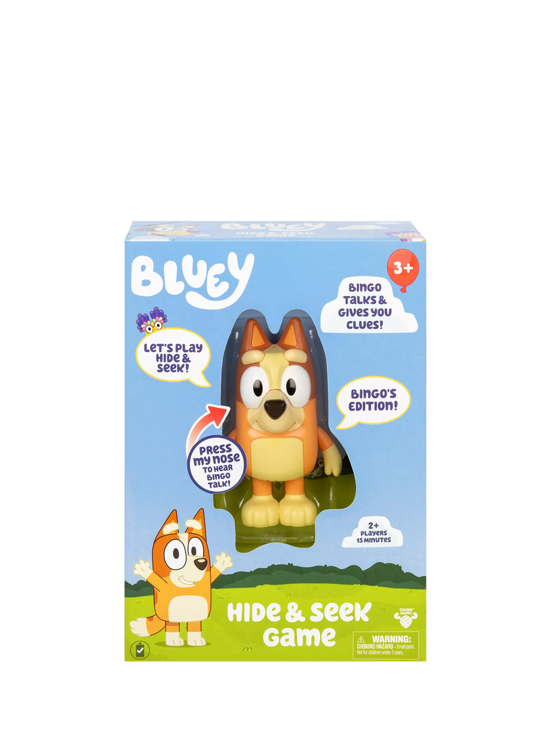 Bluey Hide & Seek Bingo game - British product
