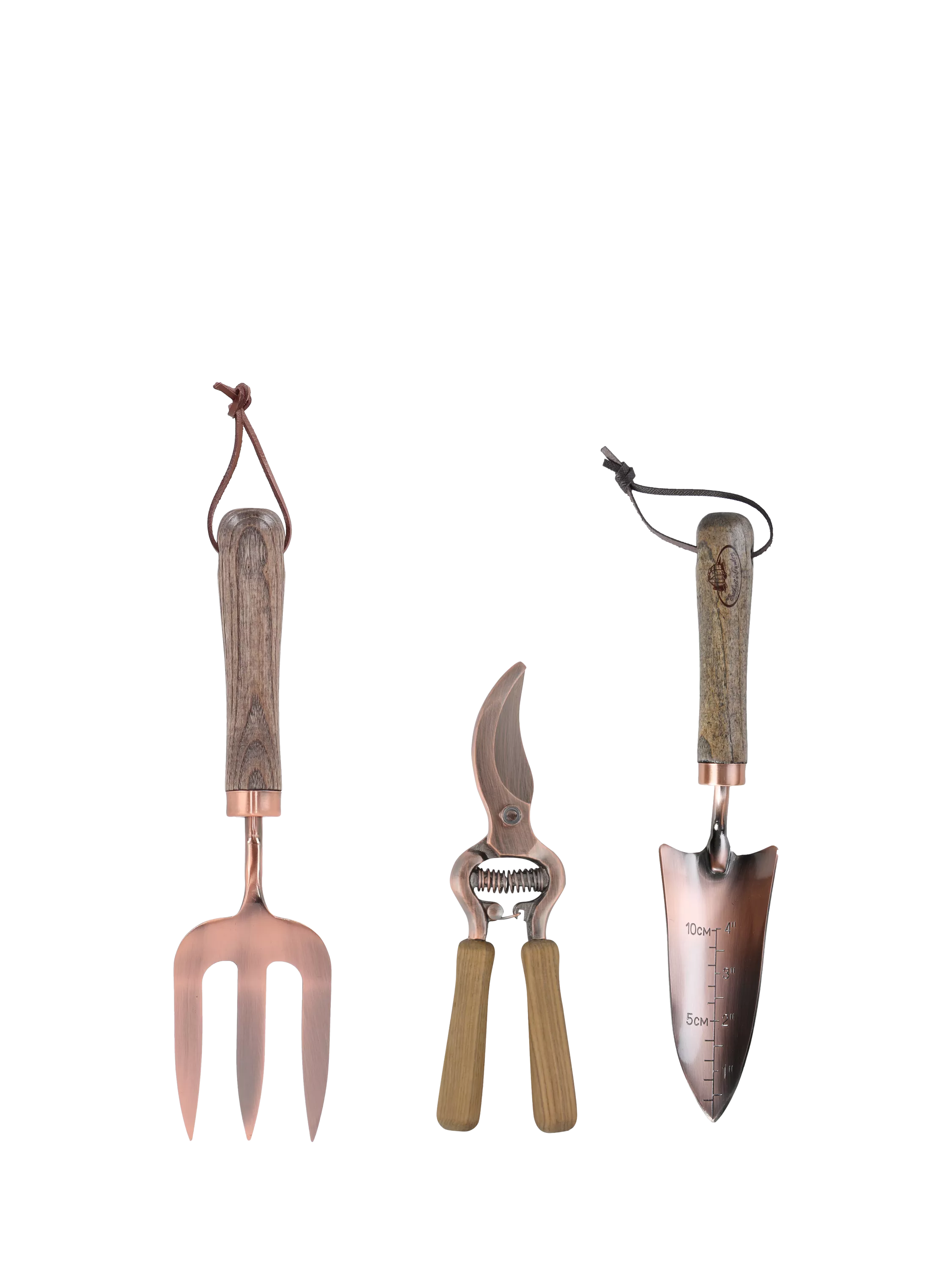 Fallen Fruits garden tool kit copper - British product