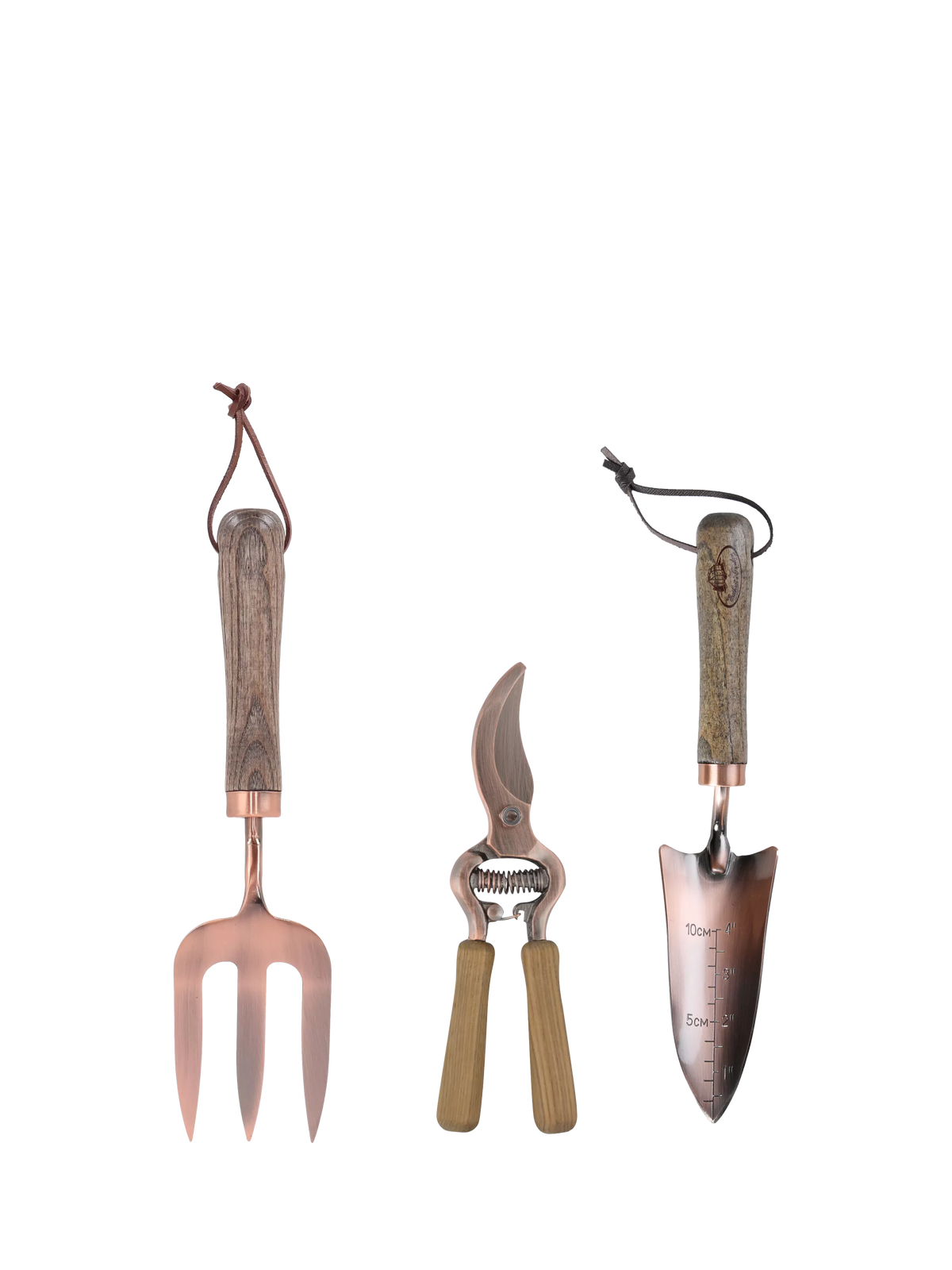Fallen Fruits garden tool kit copper - British product