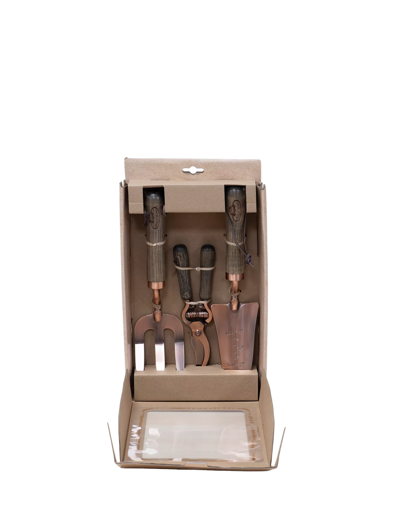 Fallen Fruits garden tool kit copper - British product
