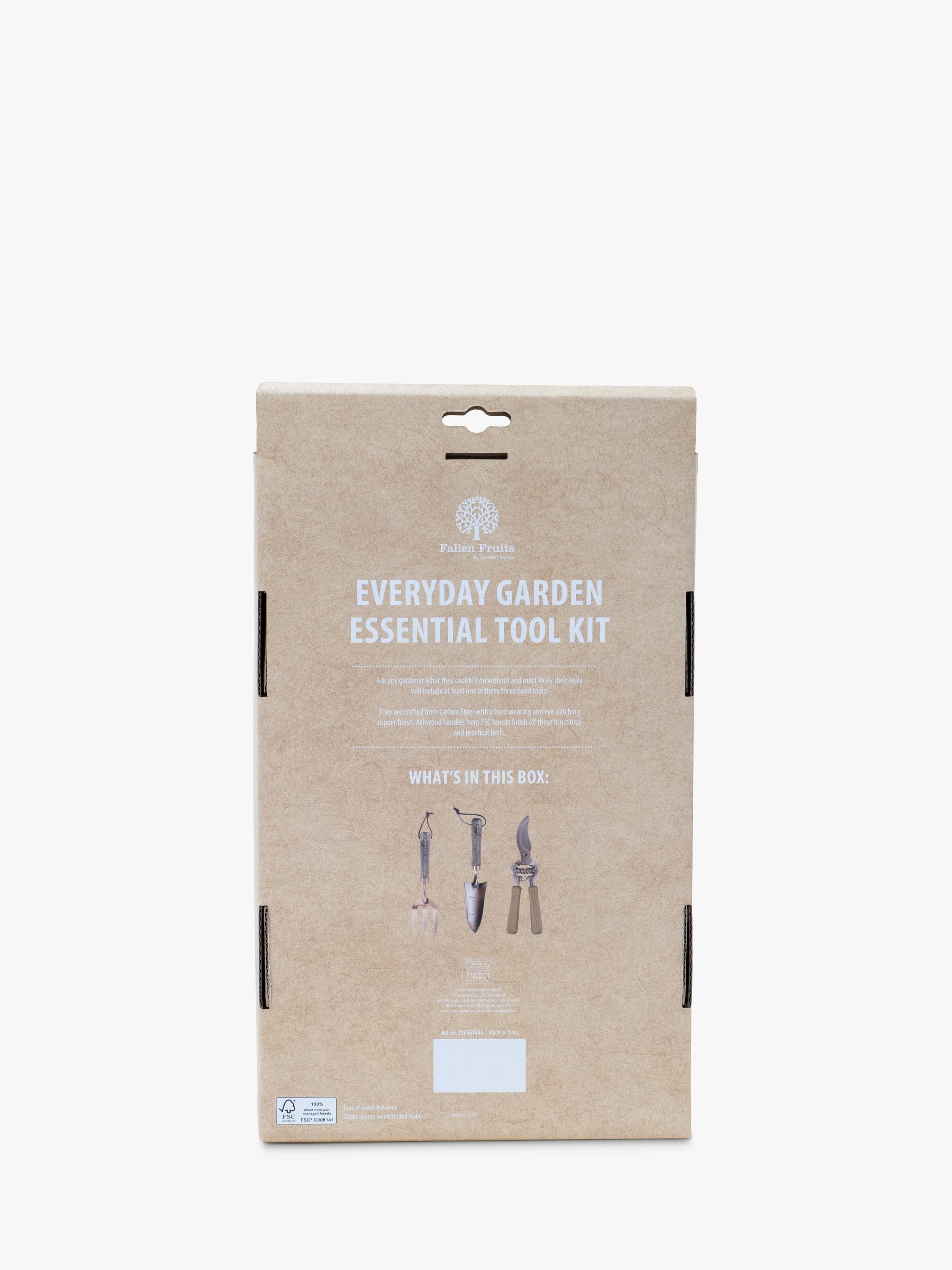 Fallen Fruits garden tool kit copper - British product