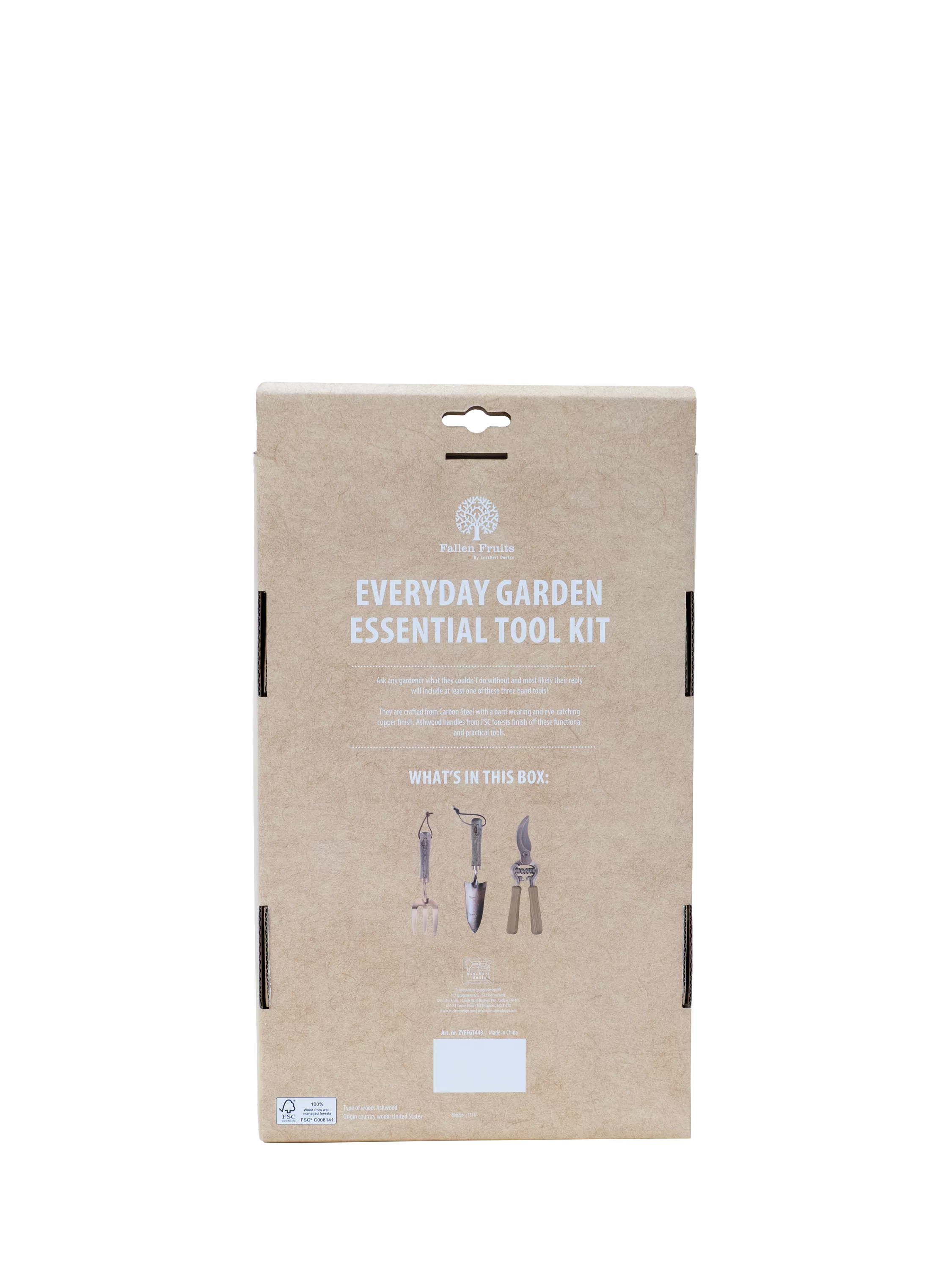 Fallen Fruits garden tool kit copper - British product