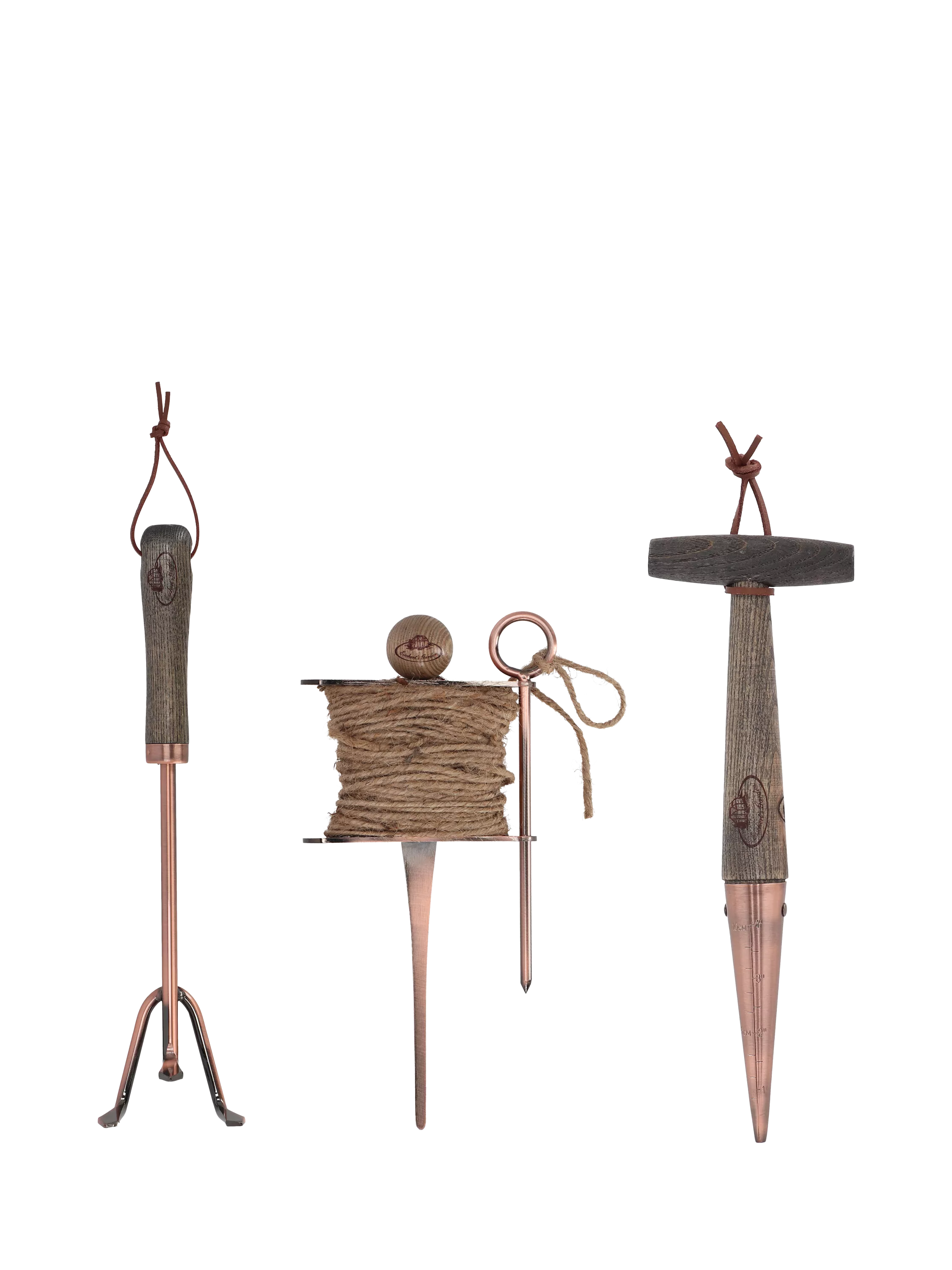 Fallen Fruits Sow & Grow garden tool gift set copper (British brand)