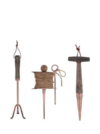John Lewis Fallen Fruits Sow & Grow Garden Tool Gift Set, Copper- Buy online at McGrocer