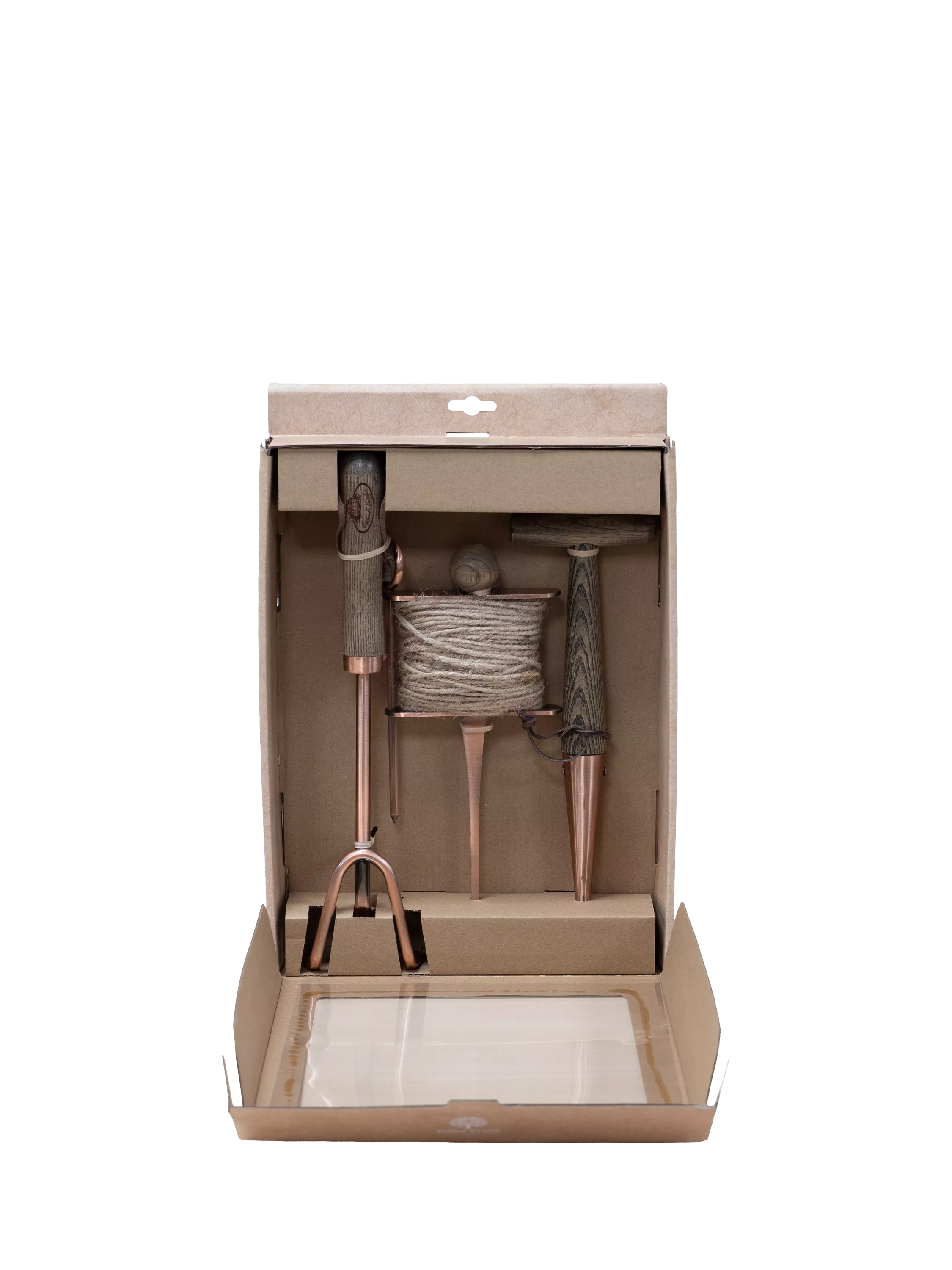 Fallen Fruits Sow & Grow garden tool gift set copper (British brand)