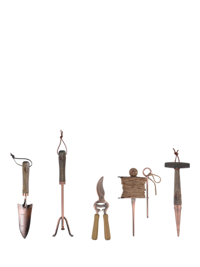 John Lewis Fallen Fruits The Cultivators Edit Tool Kit FSC-Certified Ash Wood Copper Garden Tool Set- Buy online at McGrocer
